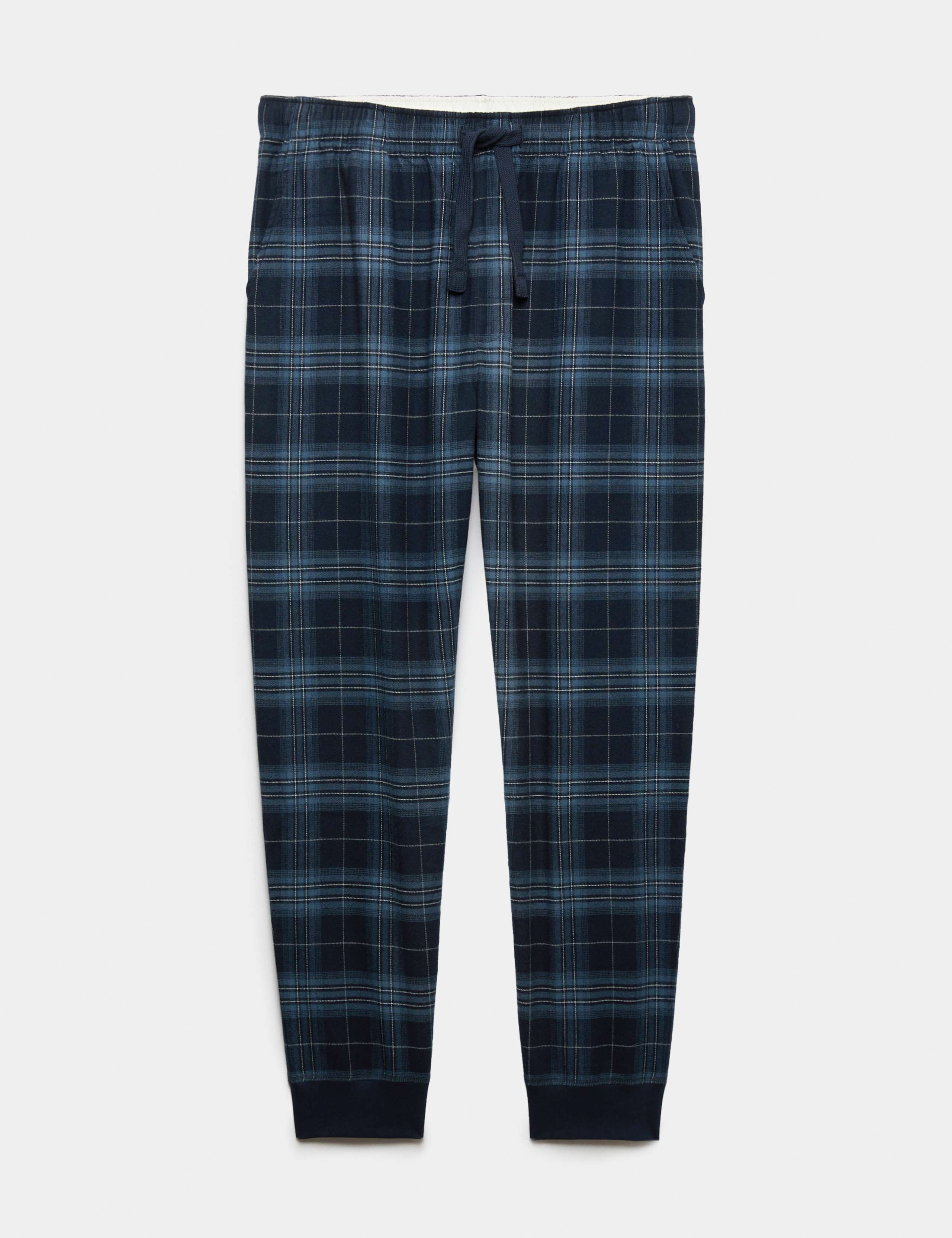 Pure Cotton Checked Jogger 2 of 5