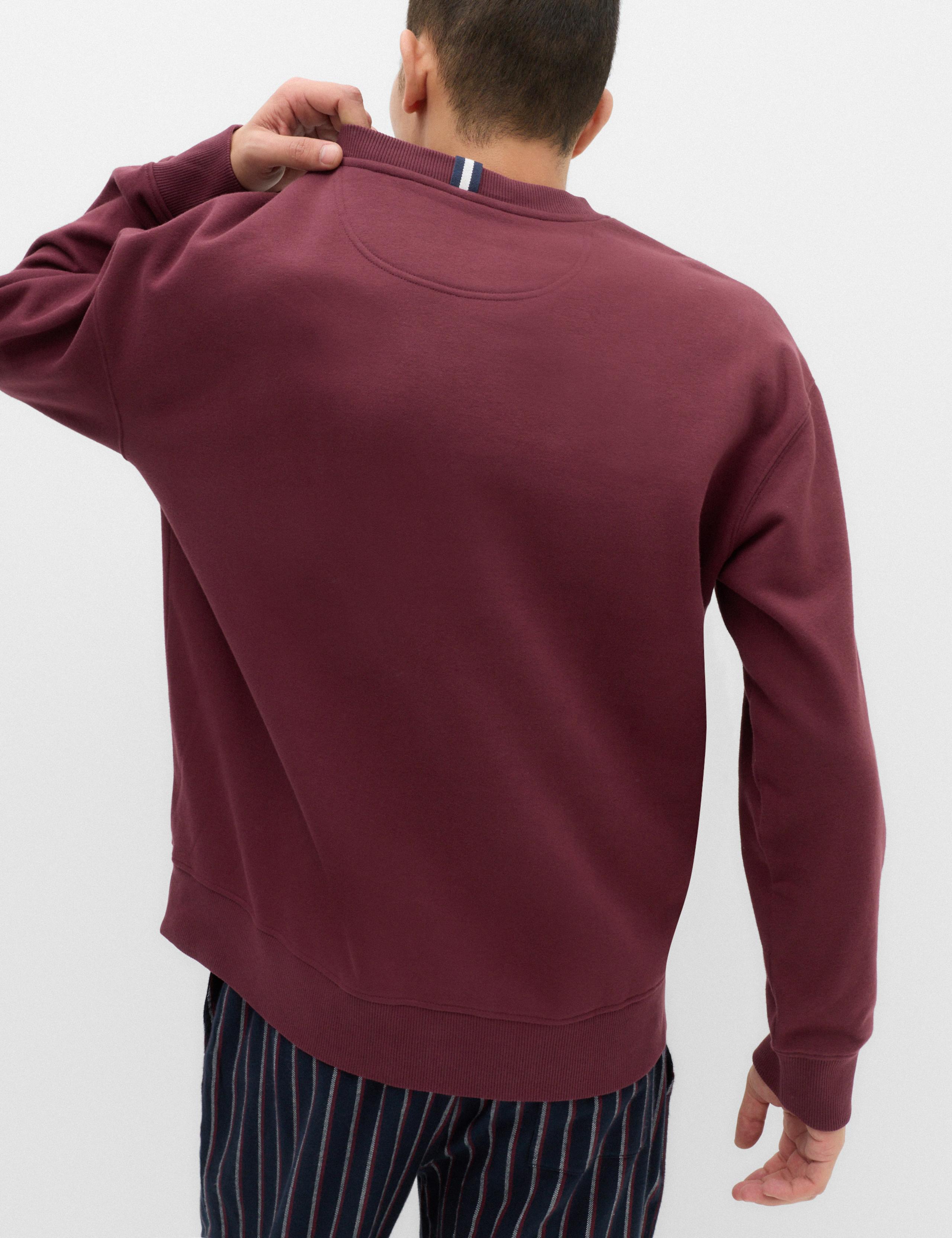 Cotton Rich Graphic Loungewear Sweatshirt 5 of 5