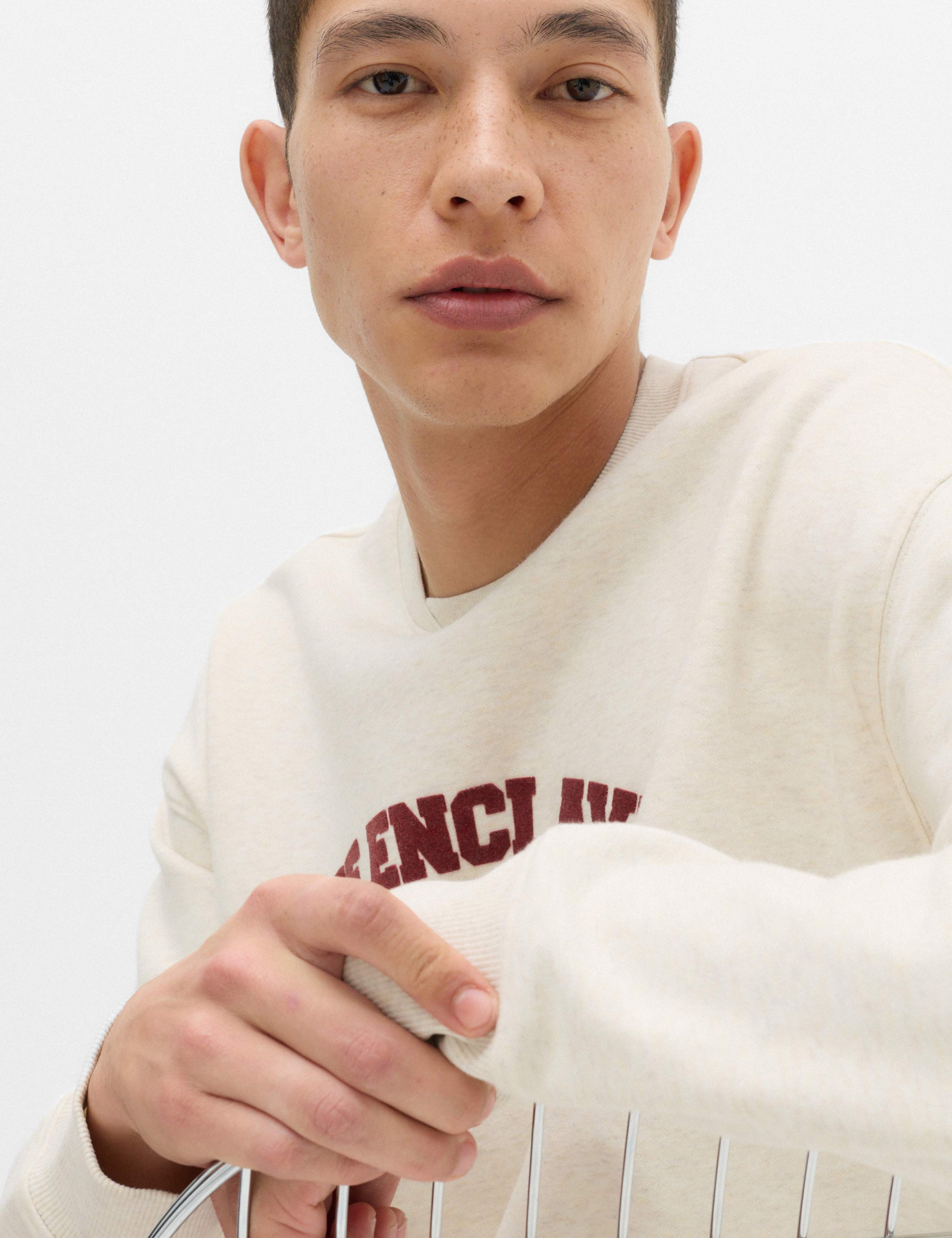 Cotton Rich Graphic Loungewear Sweatshirt 4 of 5