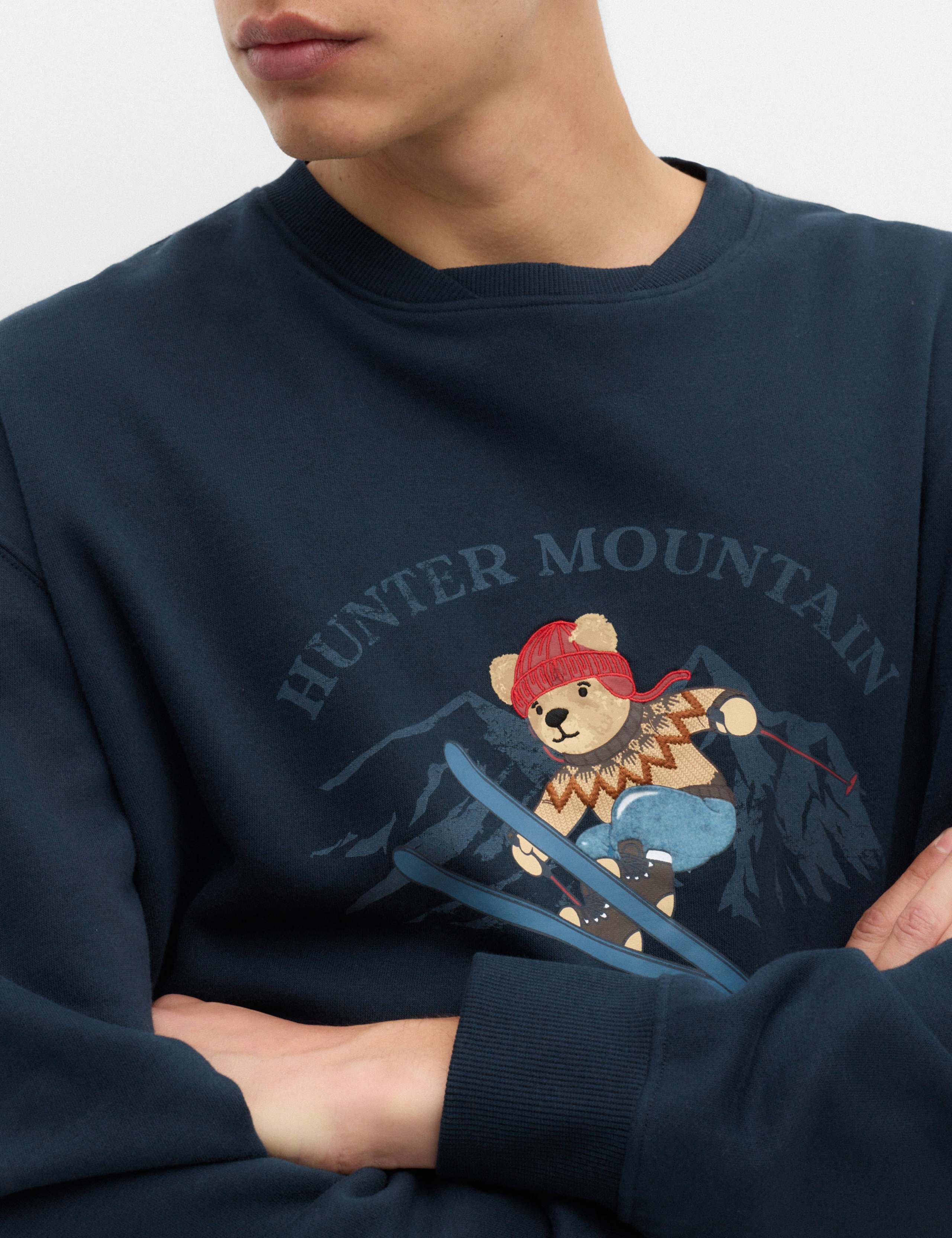 Cotton Rich Spencer Bear™ Loungewear Sweatshirt 3 of 5