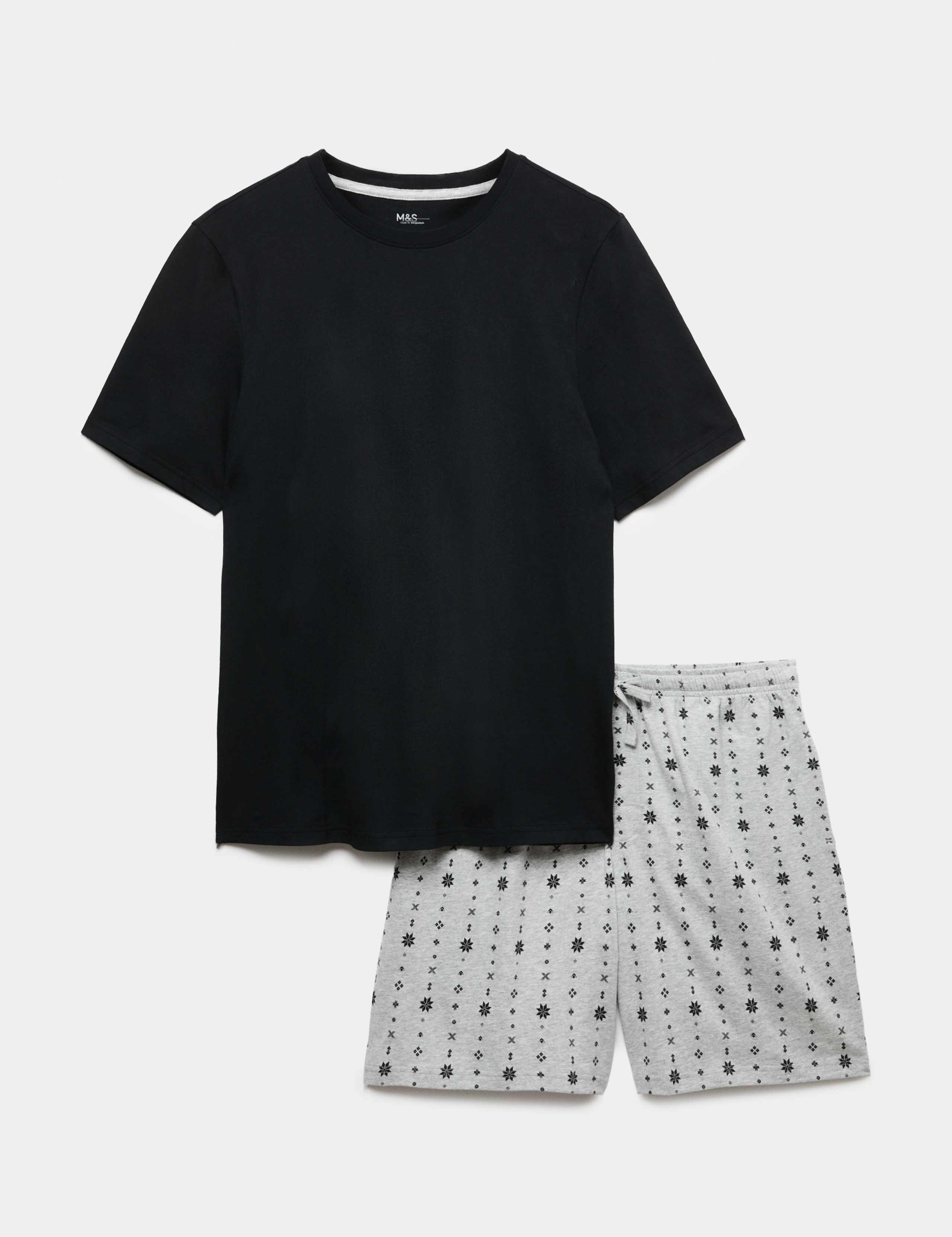 Pure Cotton Fair Isle Pyjama Set 1 of 1