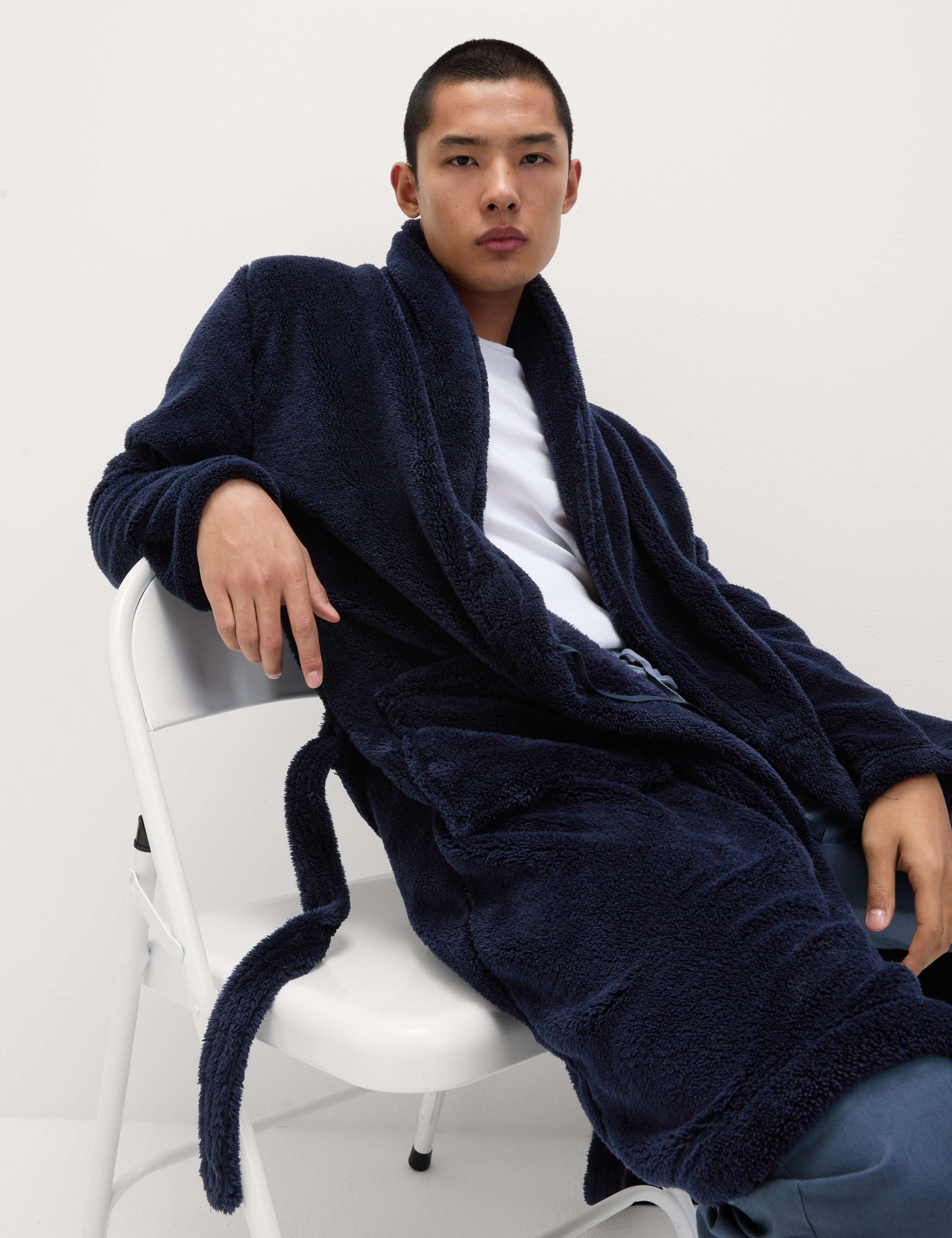 Fleece Supersoft Dressing Gown 1 of 7