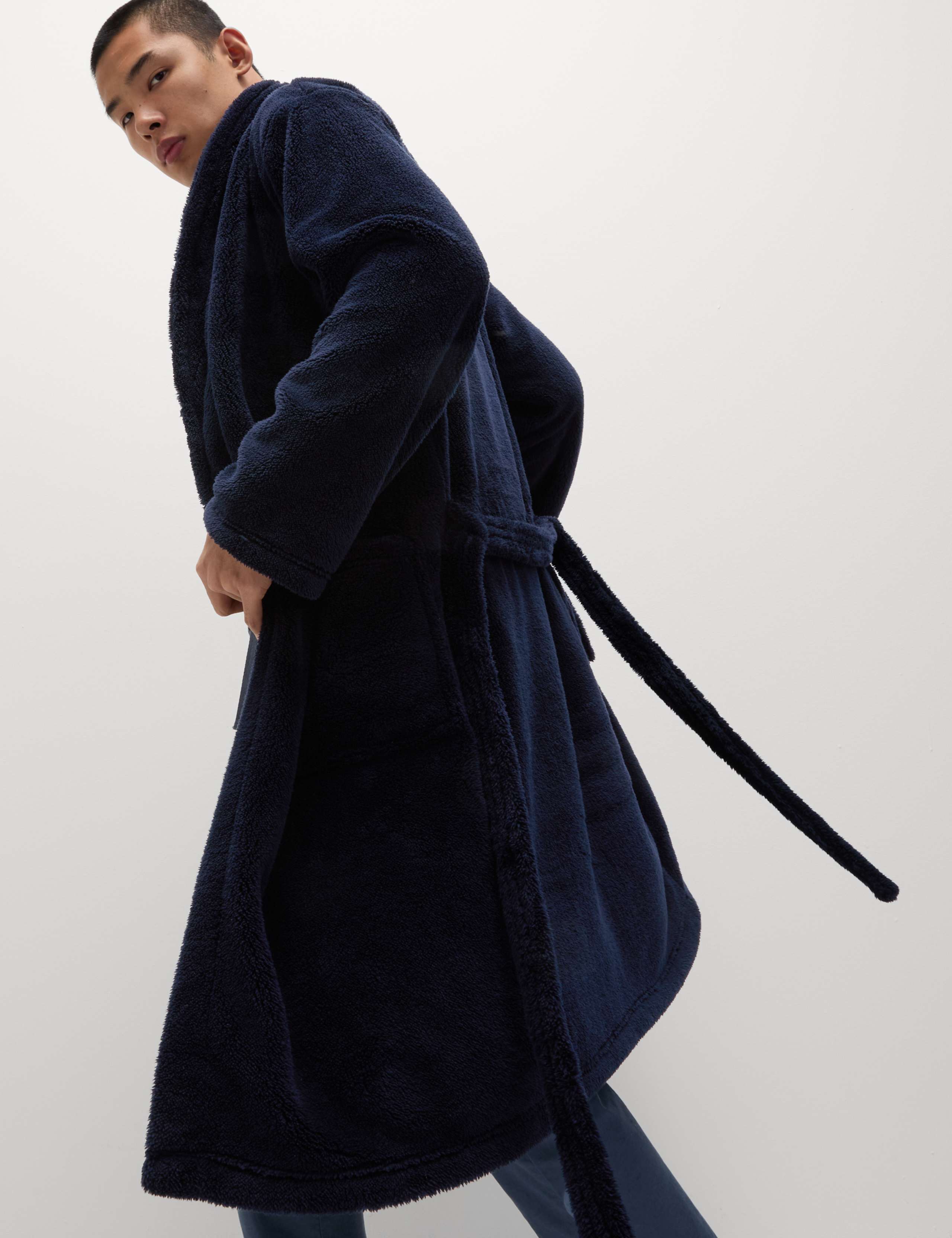 Fleece Supersoft Dressing Gown 4 of 7