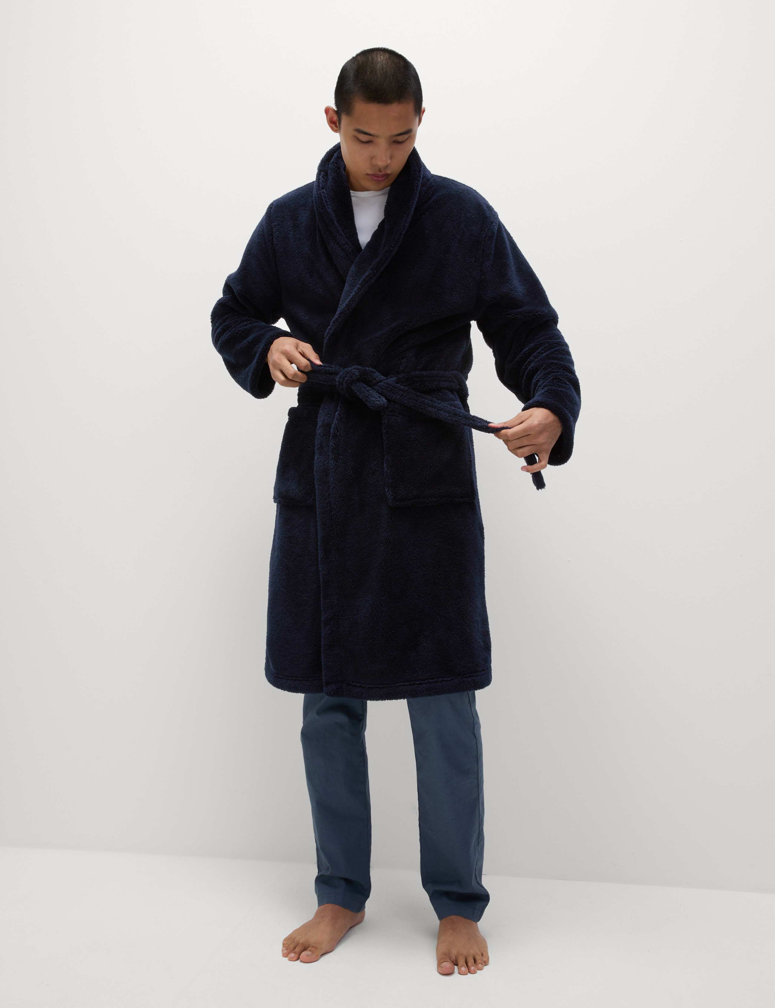 Fleece Supersoft Dressing Gown 5 of 7