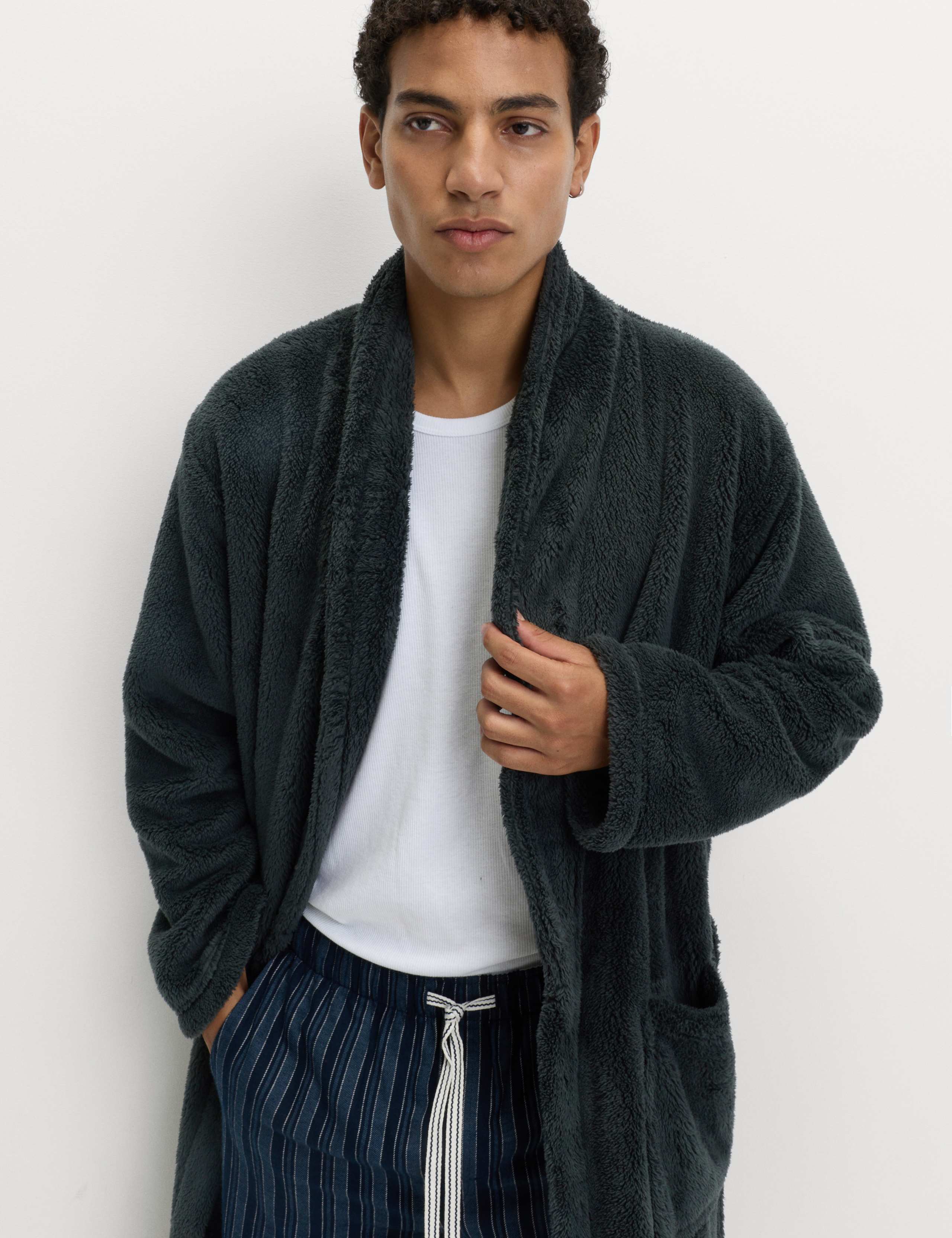 Fleece Supersoft Dressing Gown 4 of 5