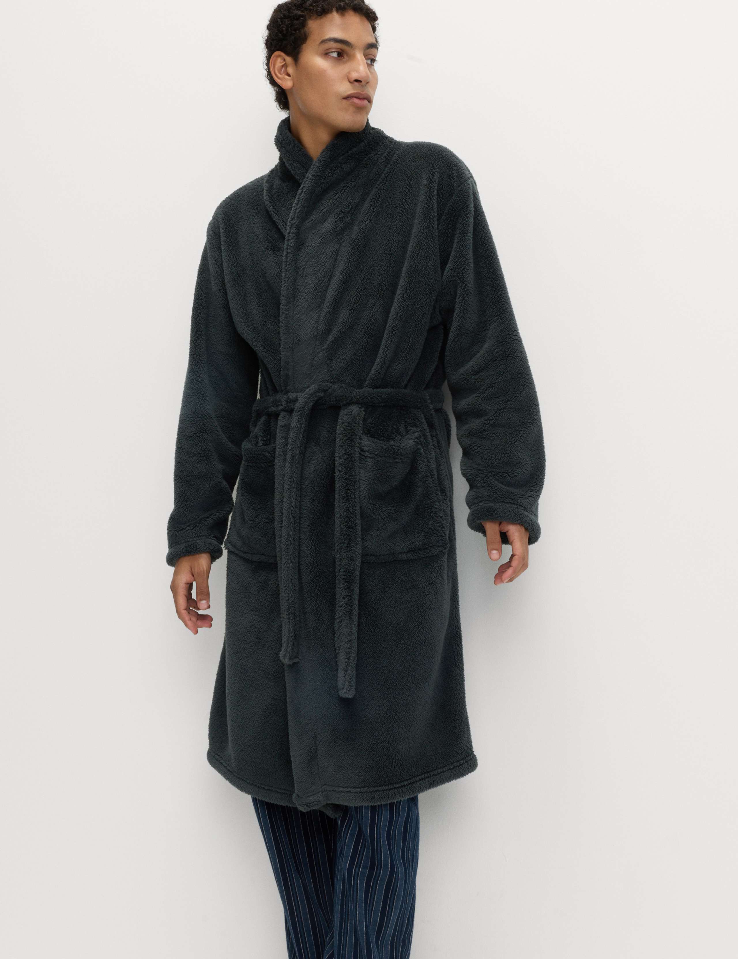 Fleece Supersoft Dressing Gown 5 of 5