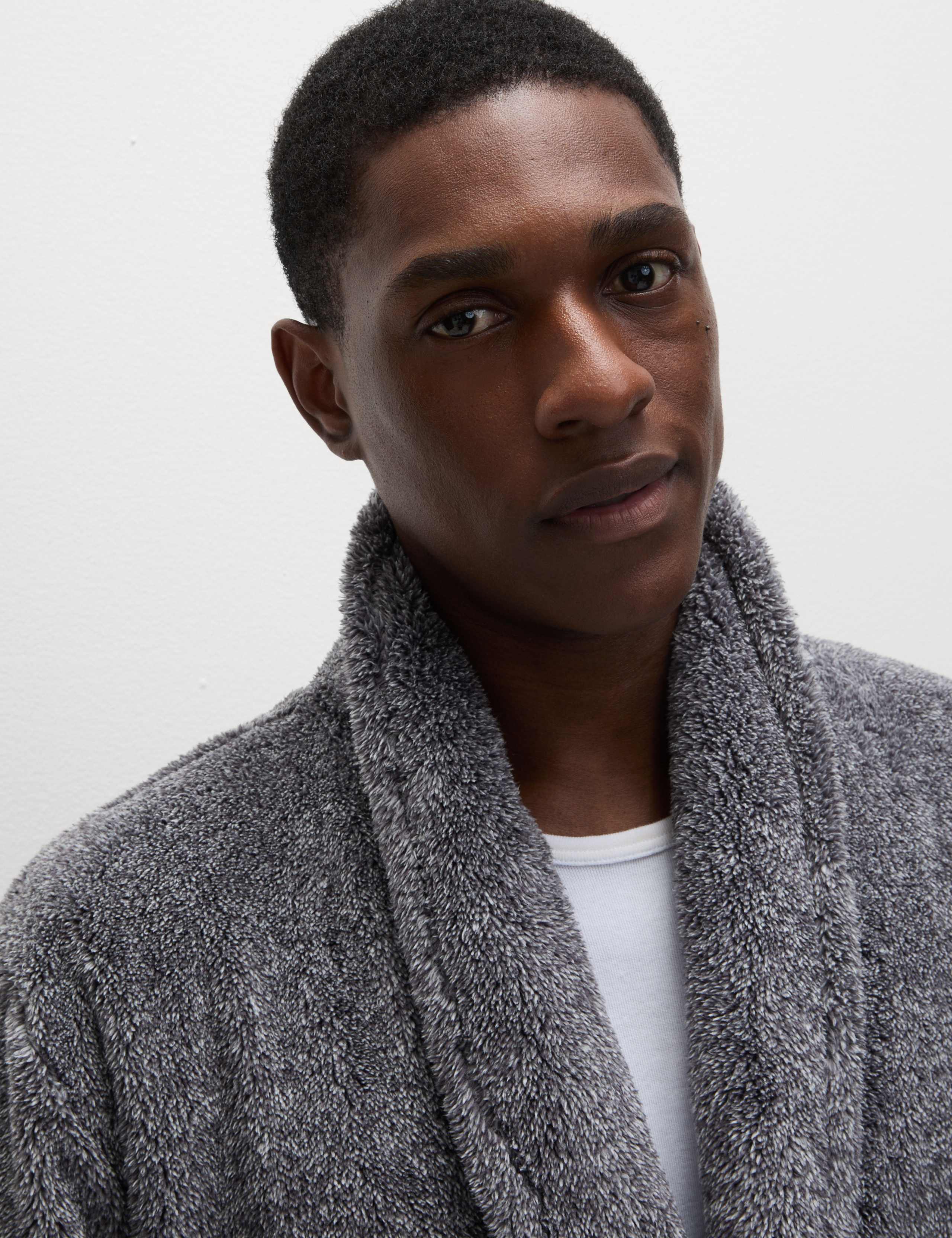 Fleece Supersoft Dressing Gown 3 of 6
