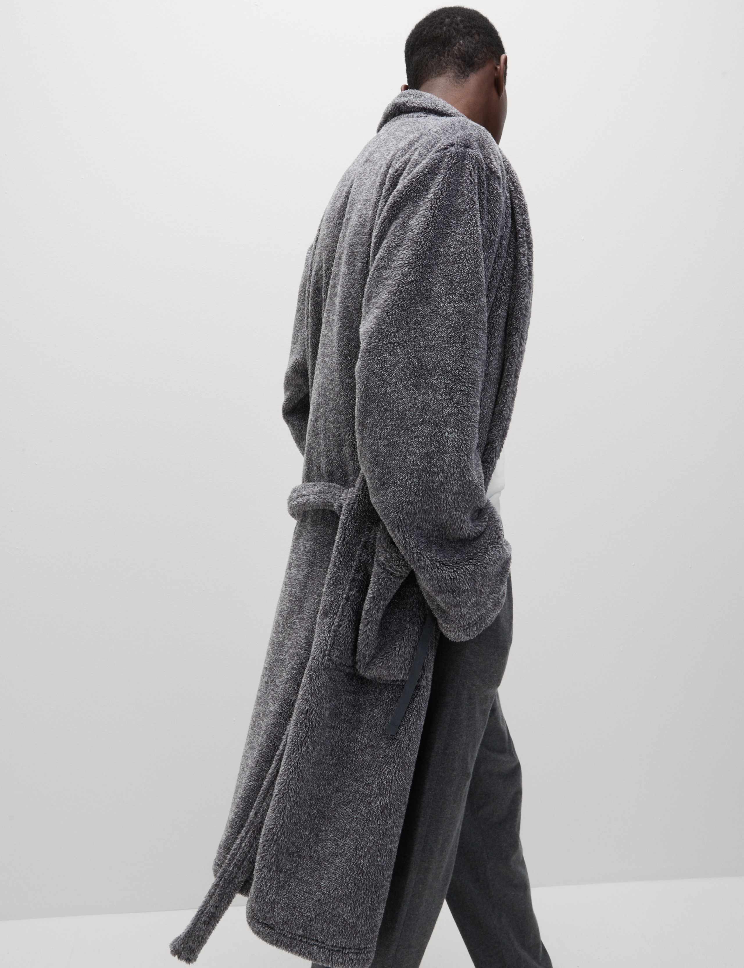 Fleece Supersoft Dressing Gown 4 of 6