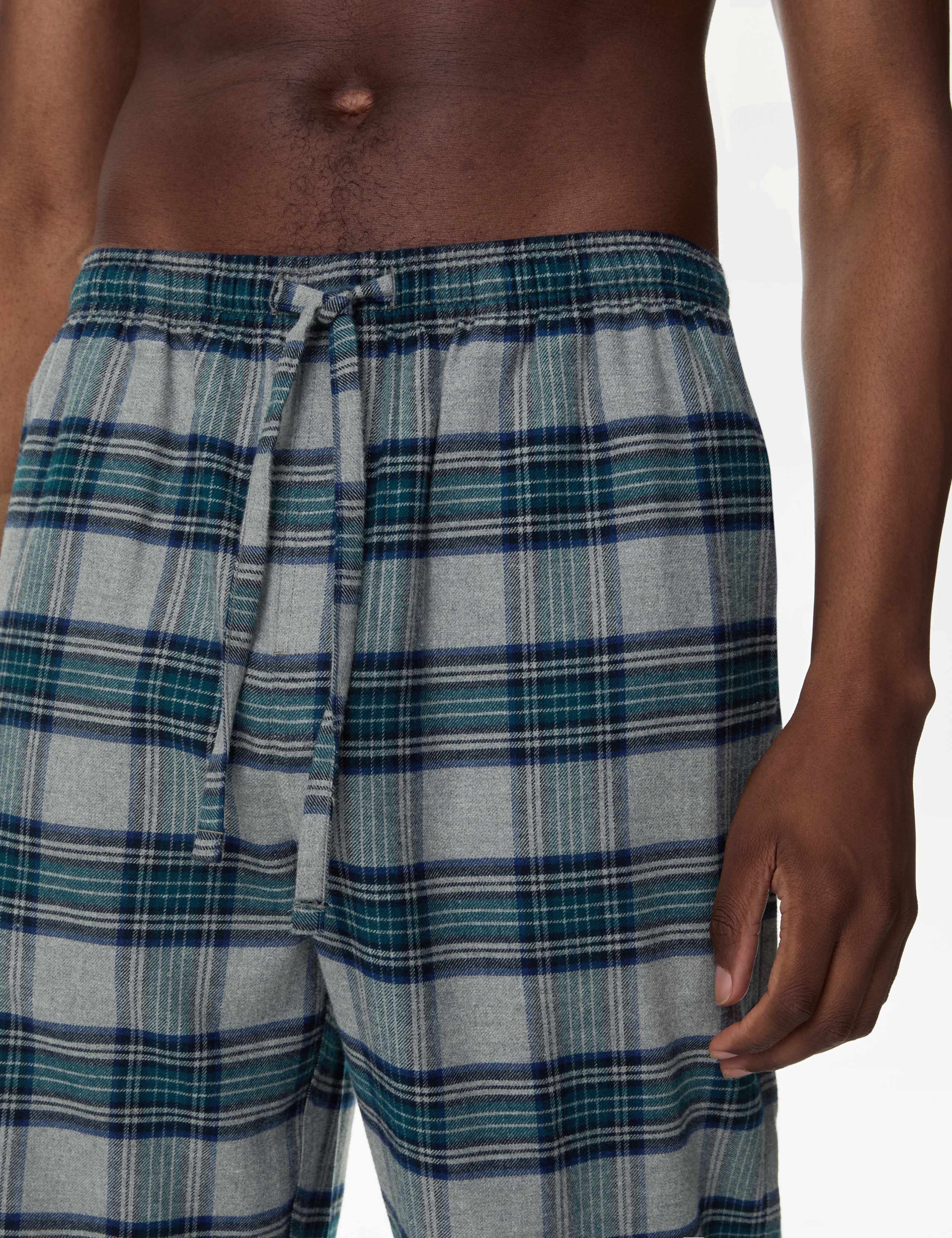 Brushed Cotton Pyjama Set 4 of 6