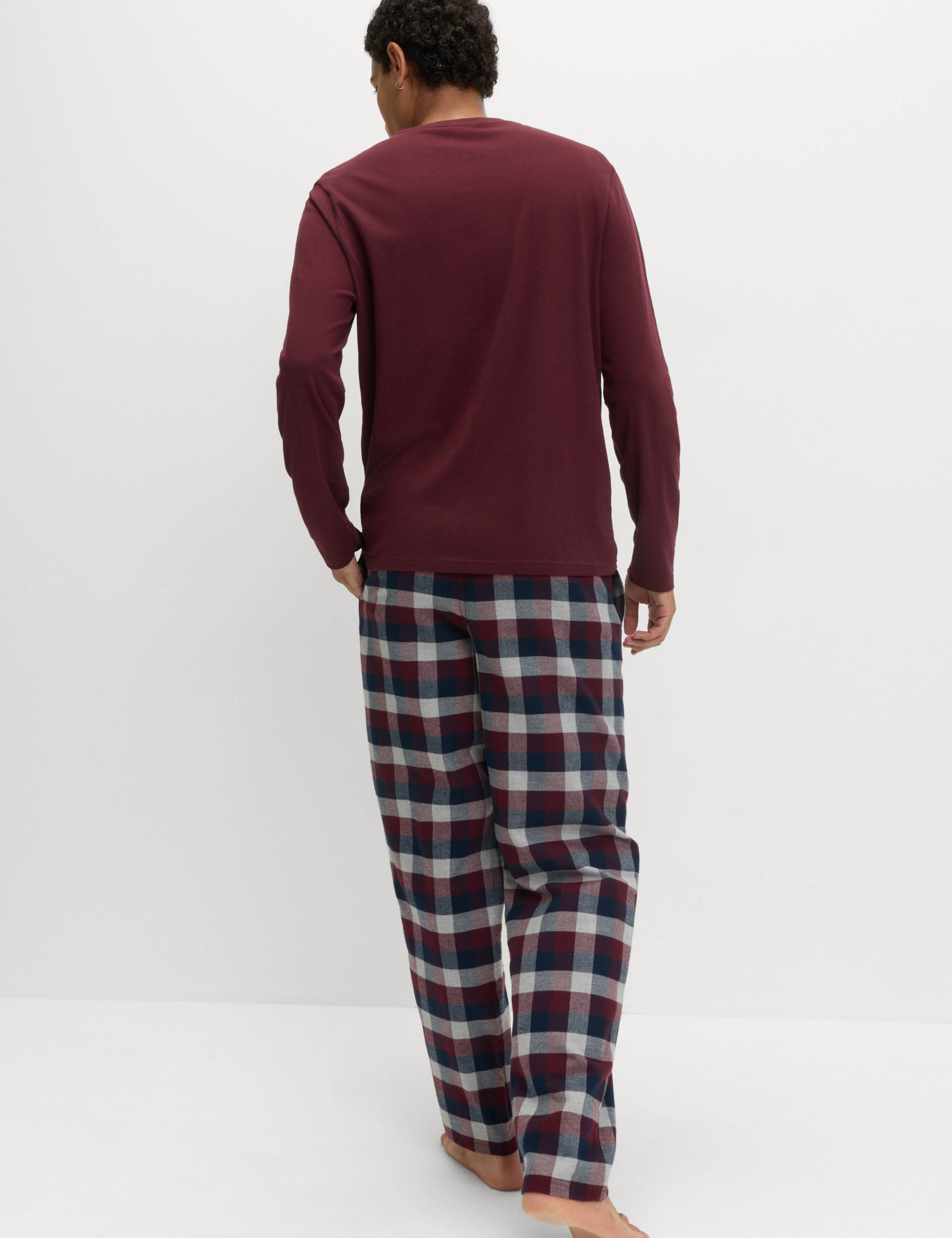 Brushed Cotton Pyjama Set 4 of 5