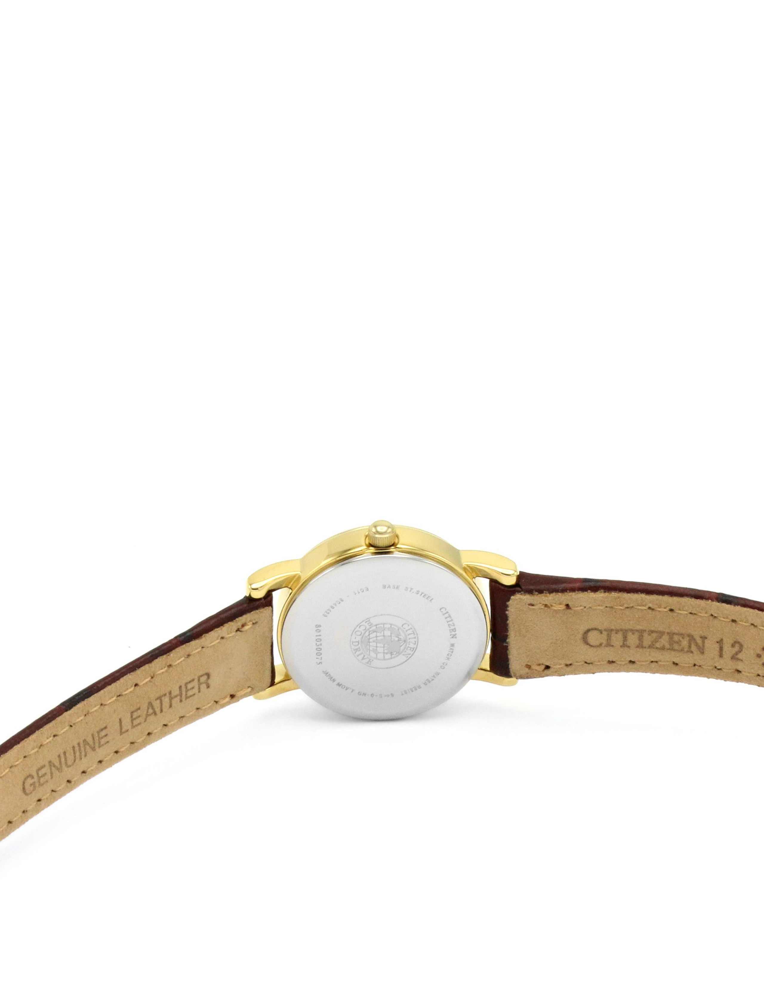 Citizen Classic Brown Leather Watch 5 of 5