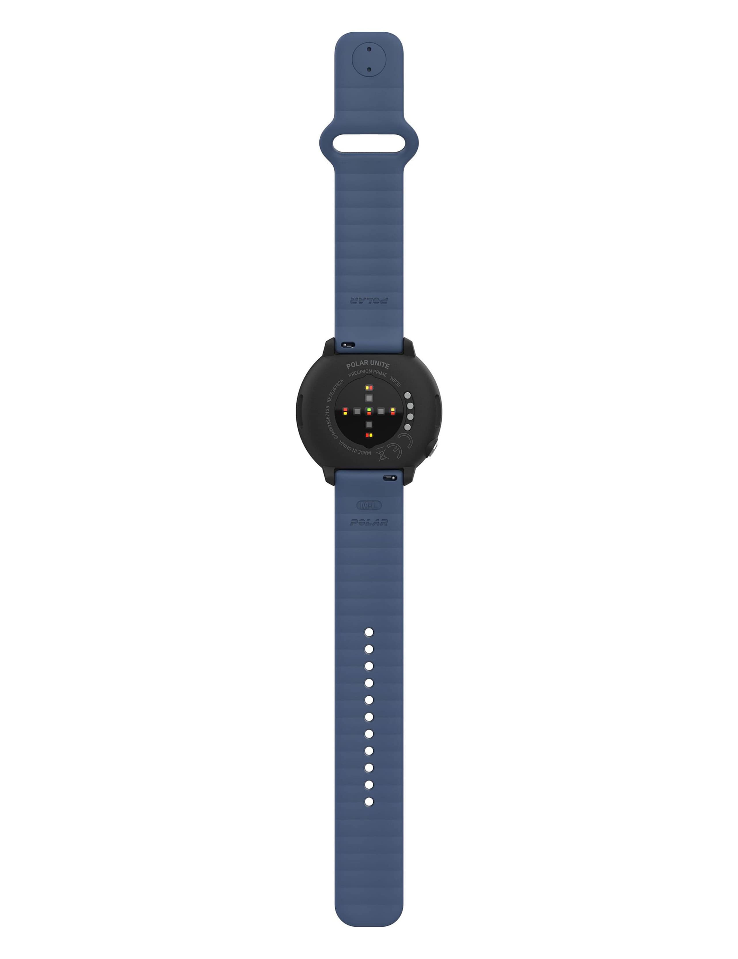 Polar Unite Fitness Tracker Blue Silicone Smartwatch 3 of 8
