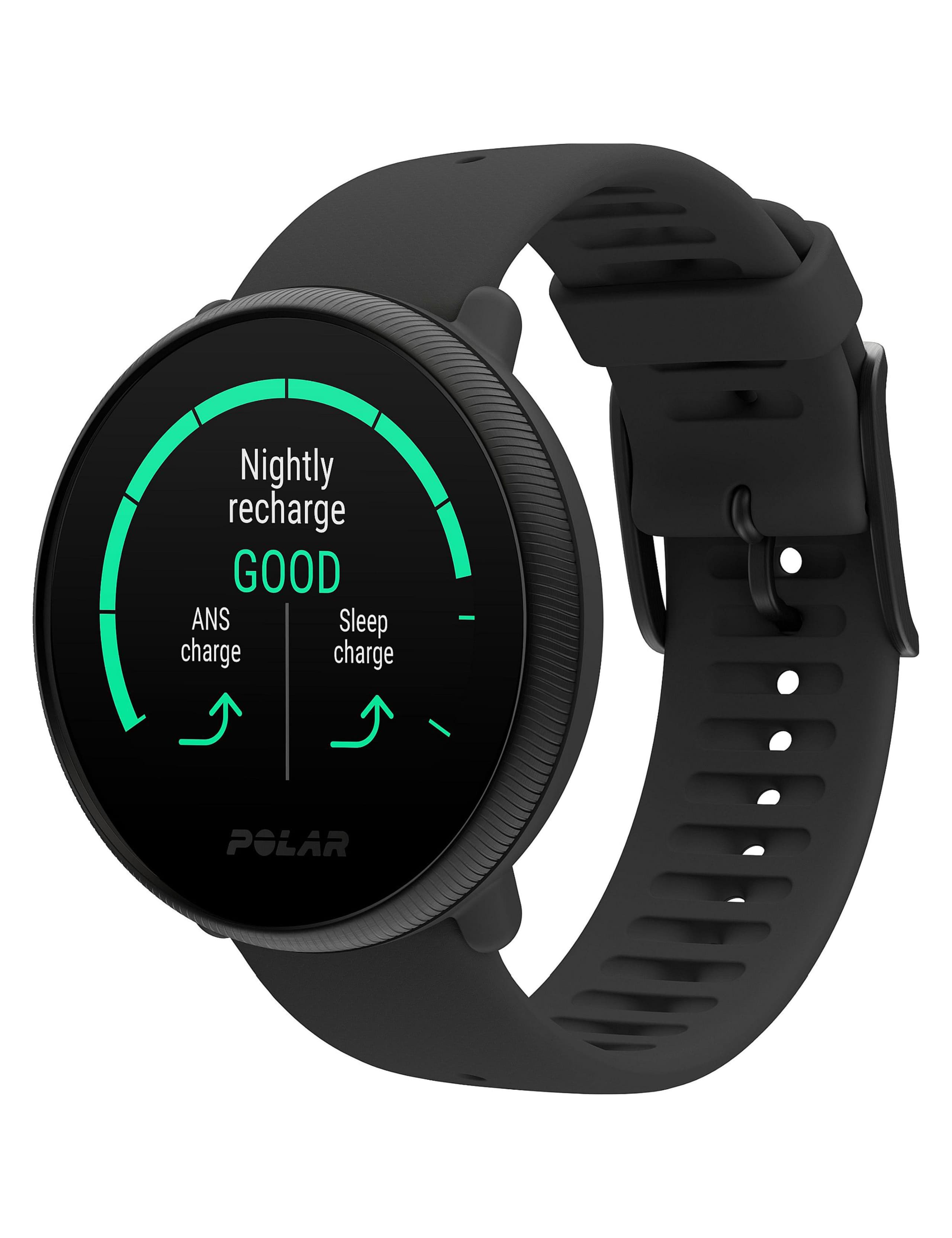 Polar Ignite Fitness Tracker Black Silicone Smartwatch 2 of 10