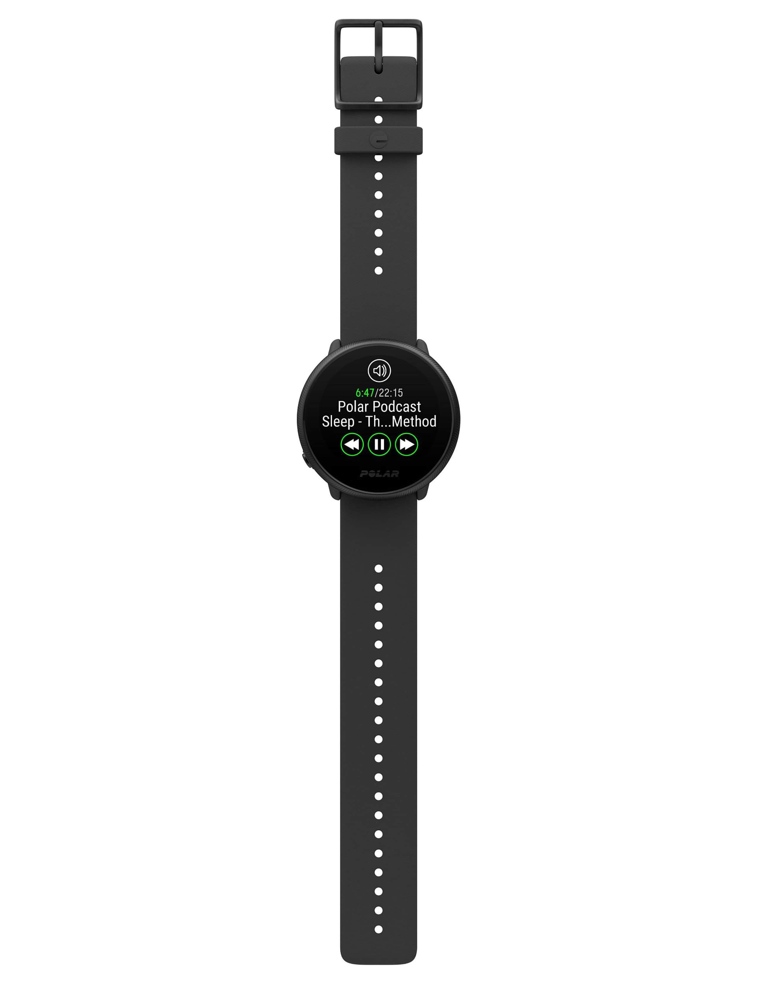 Polar Ignite Fitness Tracker Black Silicone Smartwatch 3 of 10