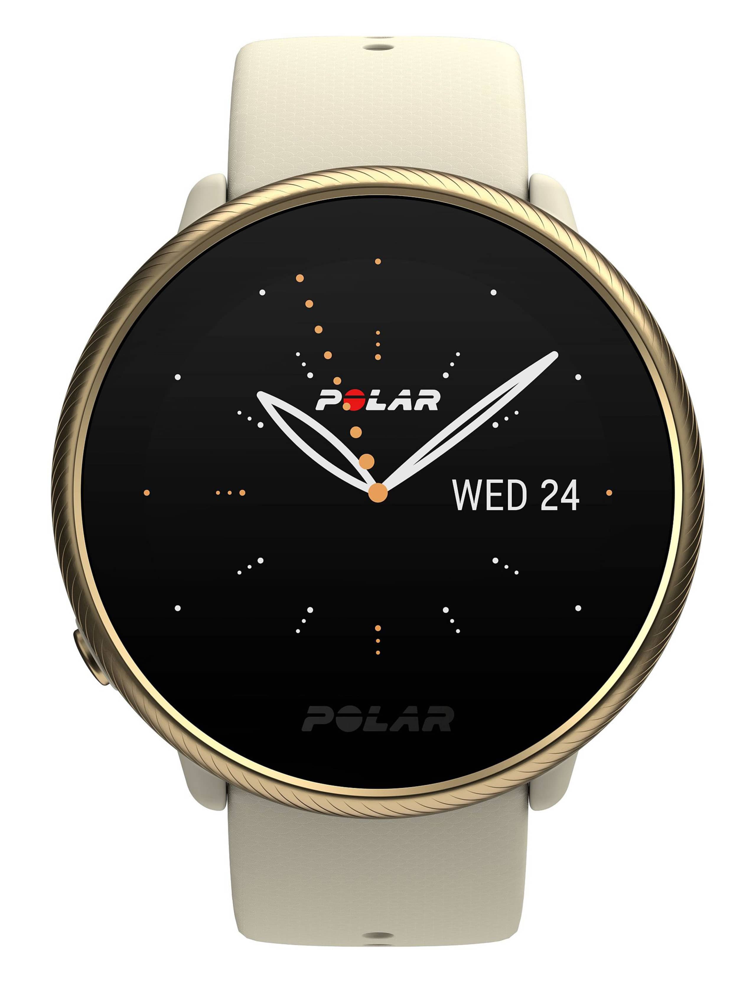 Polar Ignite Fitness Tracker Gold Silicone Smartwatch 1 of 9