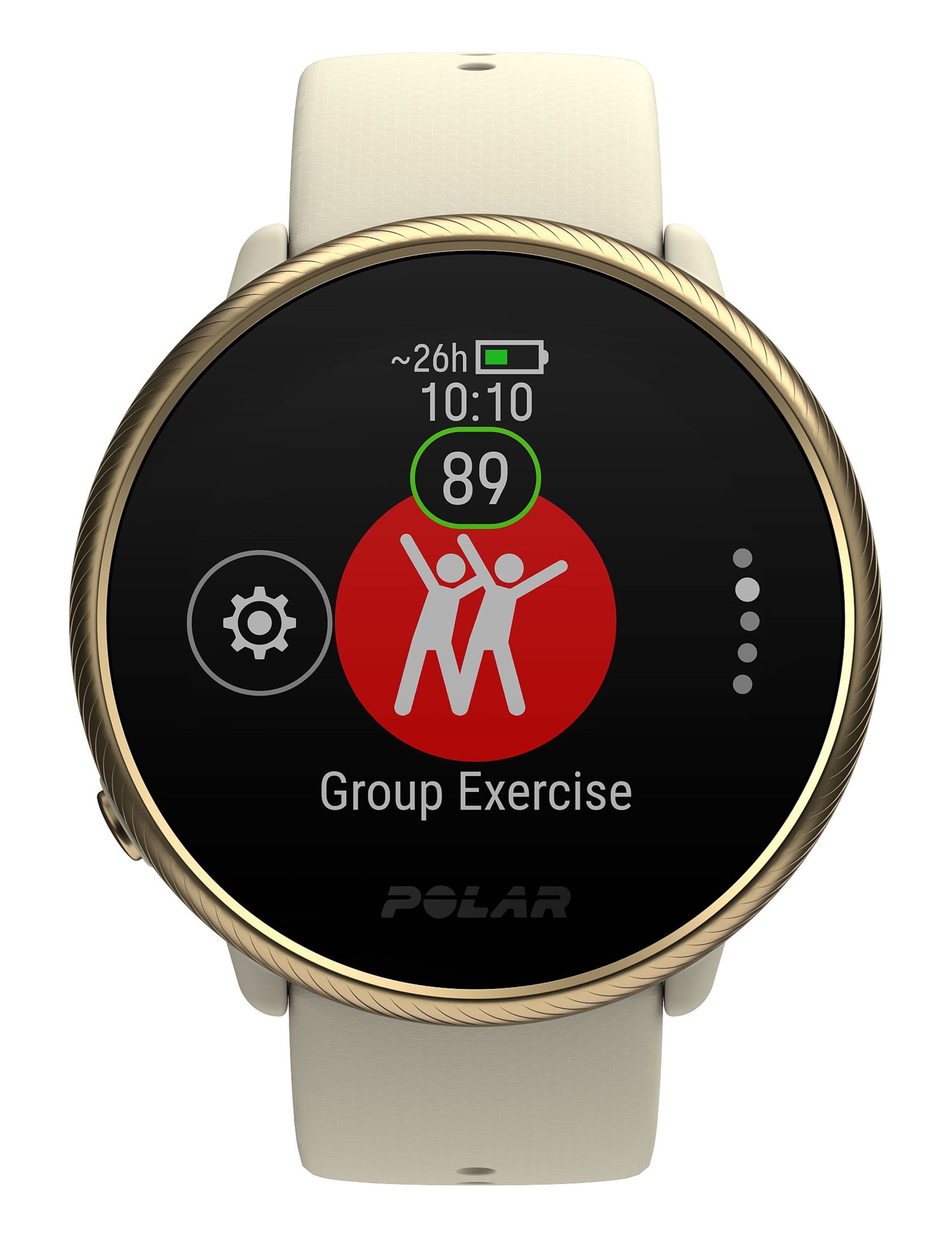 Polar Ignite Fitness Tracker Gold Silicone Smartwatch 8 of 9