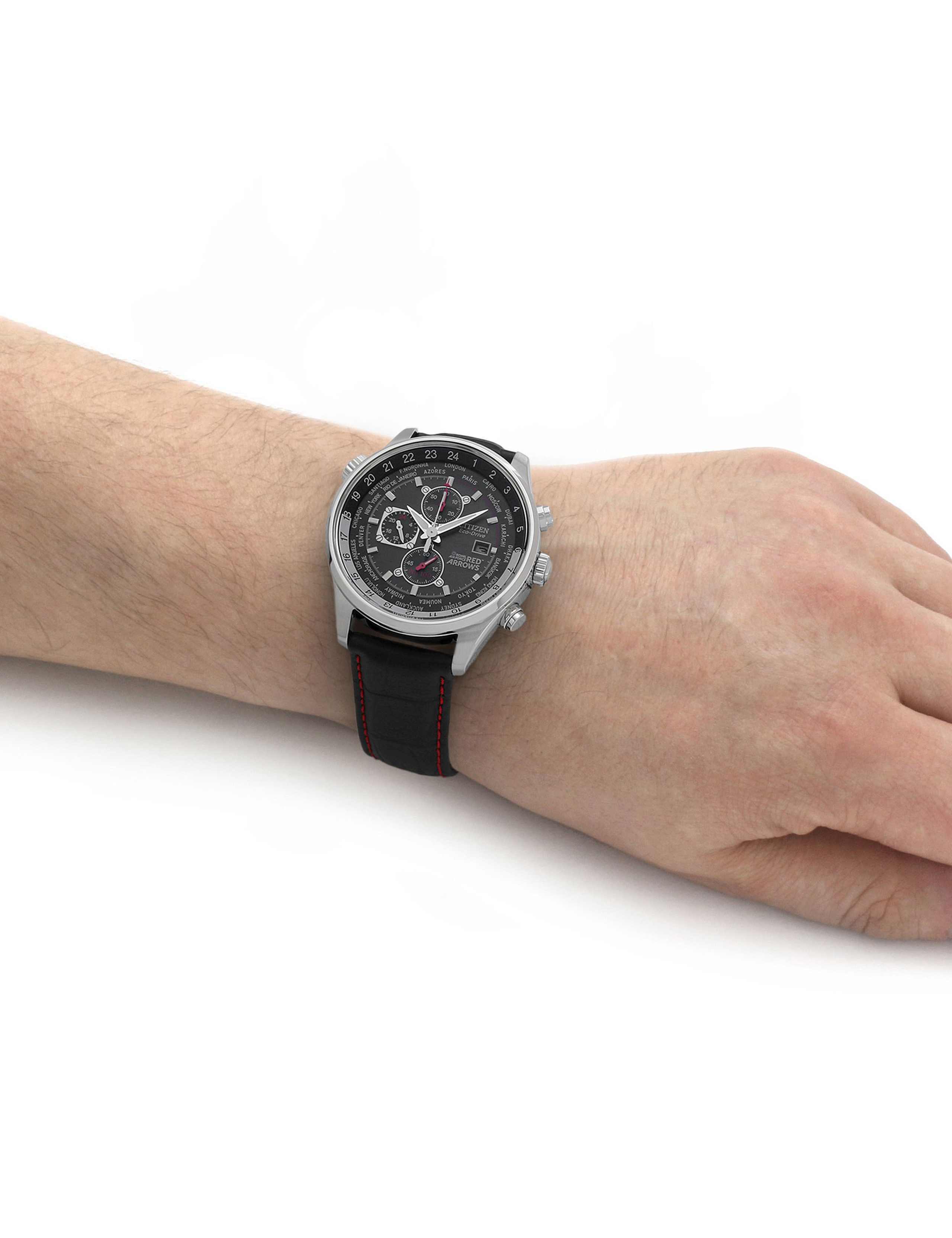 Citizen Red Arrows Chronograph Leather Watch 6 of 7