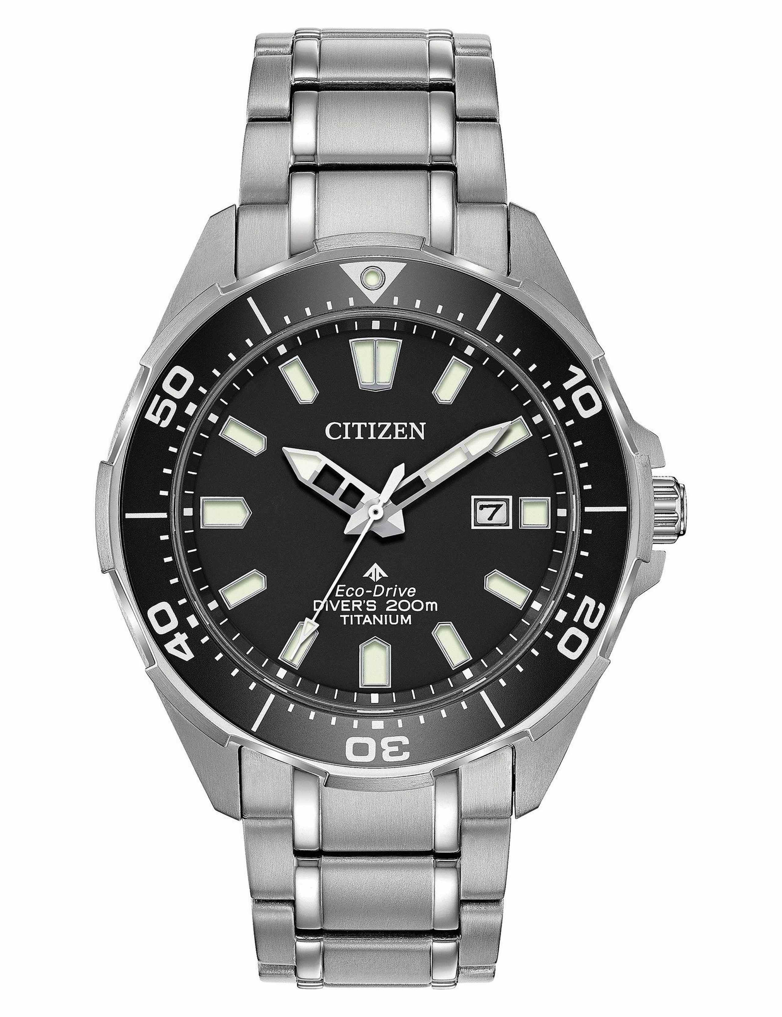 Citizen Titanium Promaster Diver Stainless Steel Watch 1 of 6