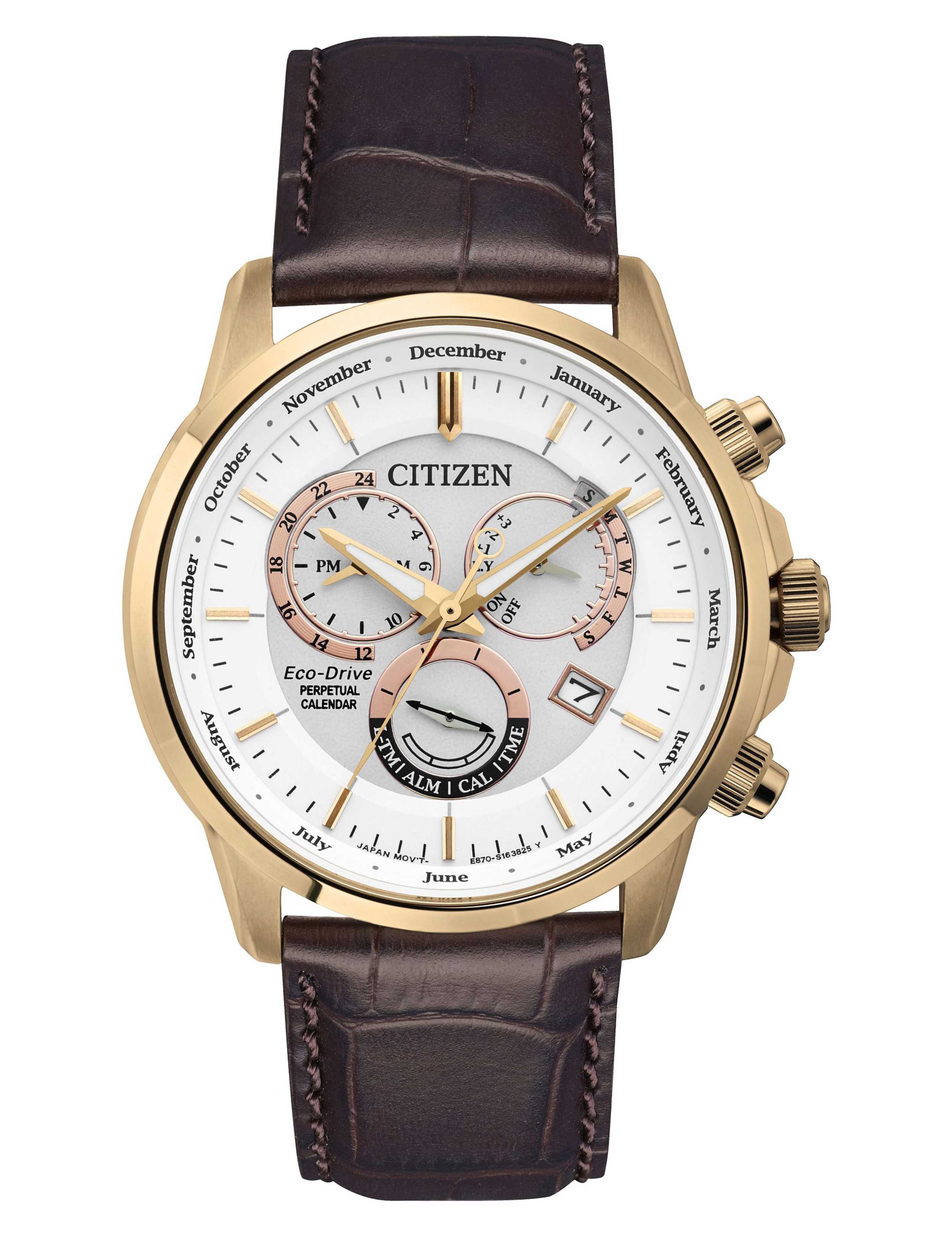 Citizen Calibre 8700 Leather Watch 1 of 4