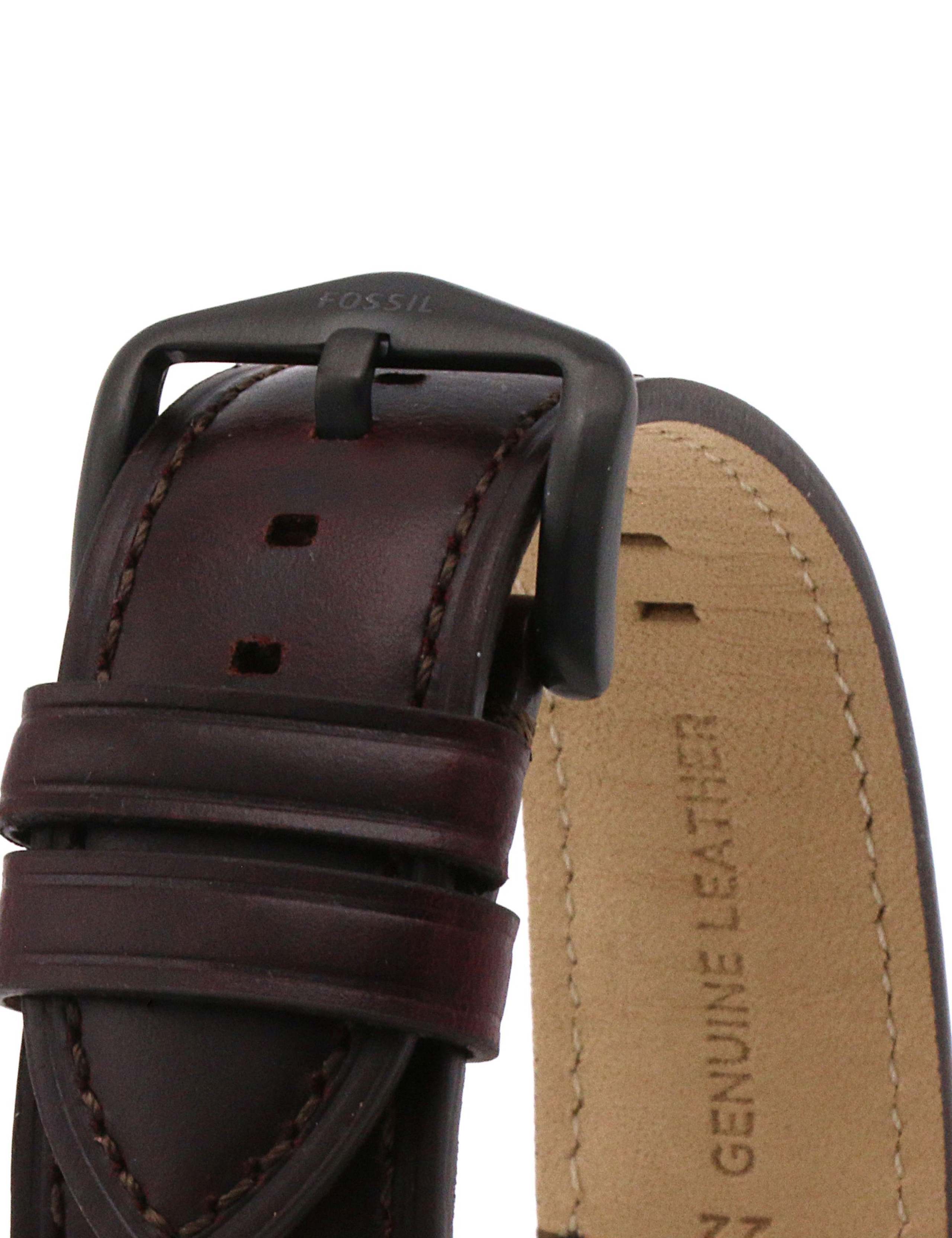 Fossil Townsman Automatic Brown Leather Watch 3 of 3