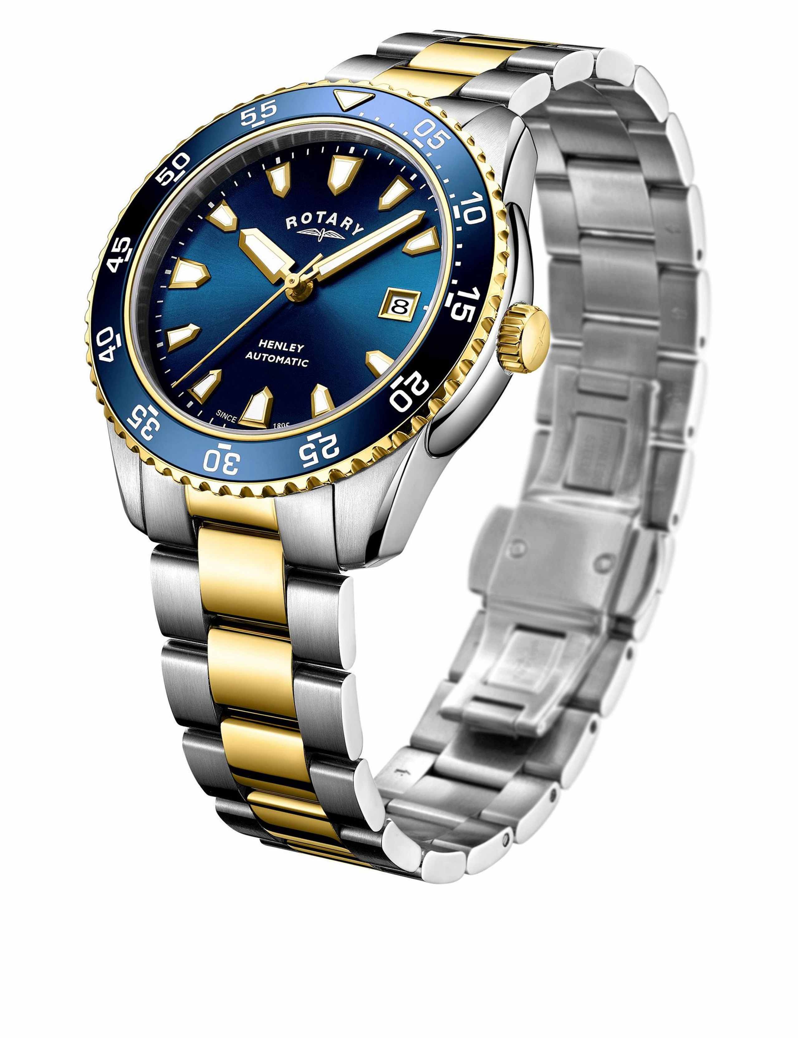 Rotary Gold and Silver Bracelet Watch 2 of 5