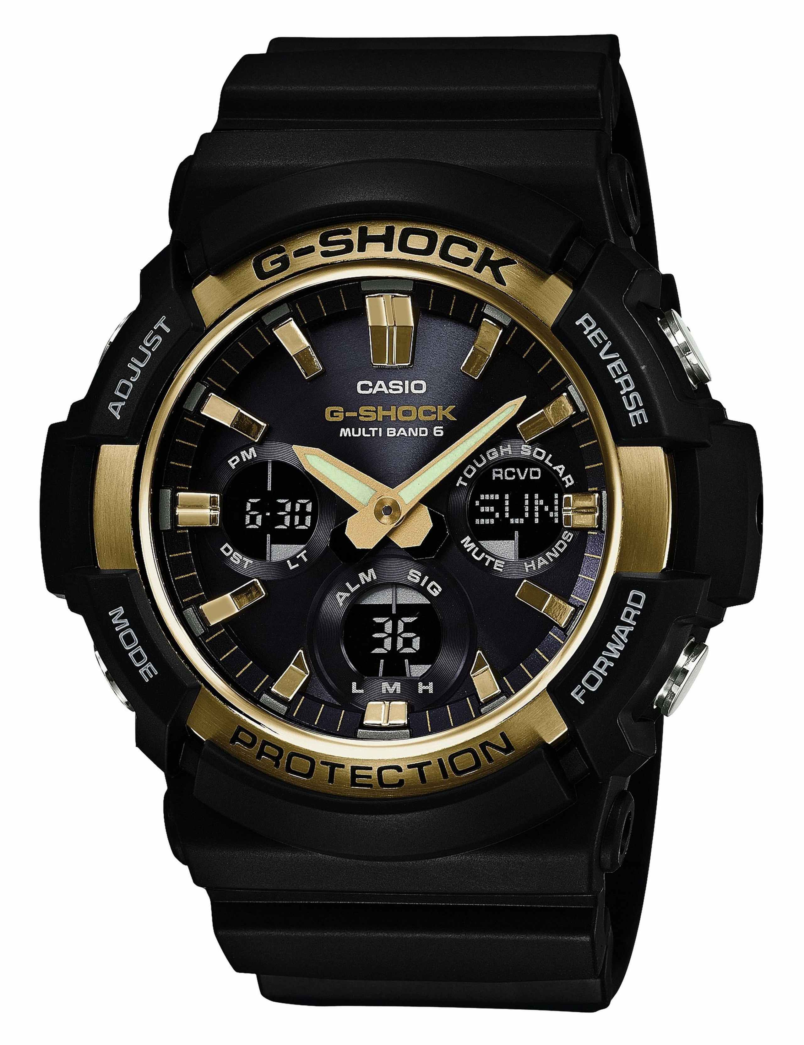 Casio G-Shock Waveceptor Resin Solar Watch 1 of 4