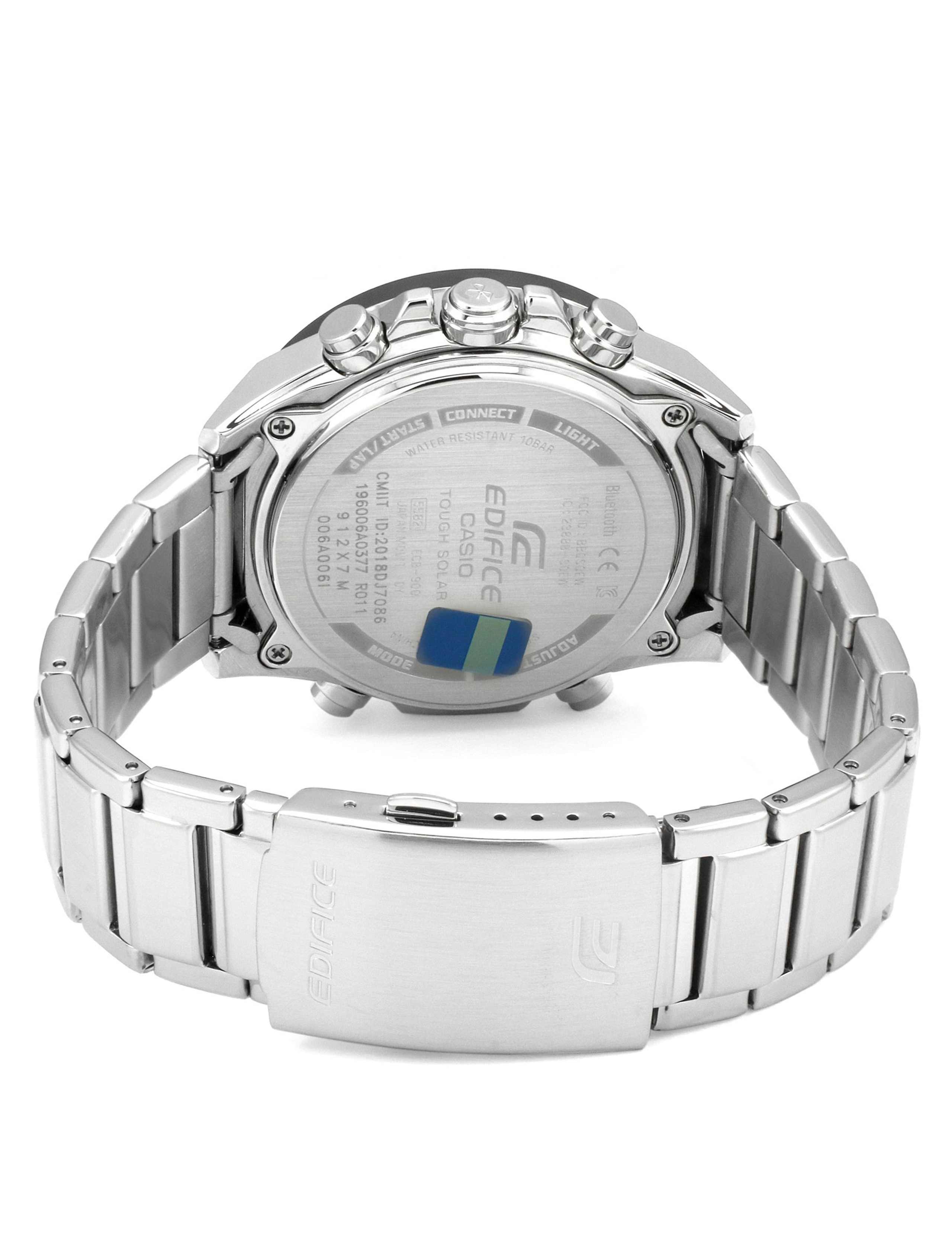 Casio Edifice Combination Solar Stainless Steel Watch 3 of 4