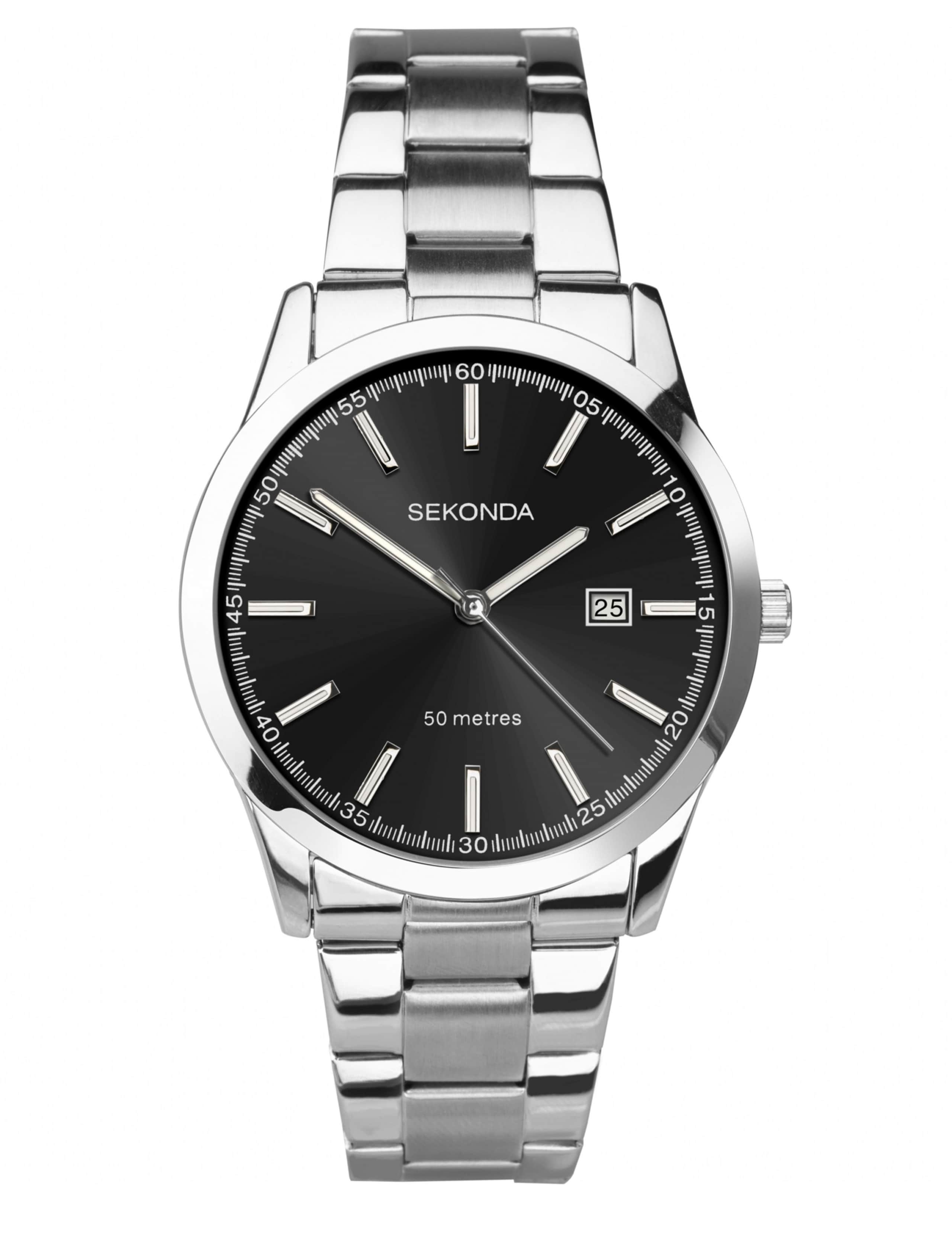 Sekonda Silver Stainless Steel Watch 1 of 7