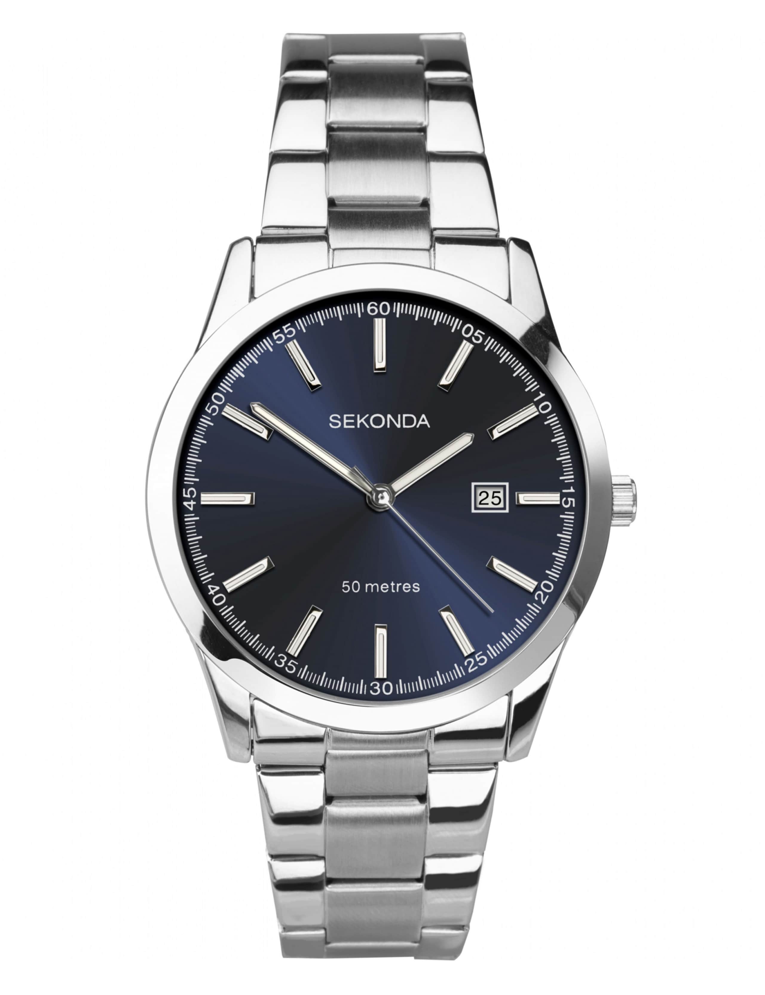 Sekonda Silver Stainless Steel Watch 1 of 6