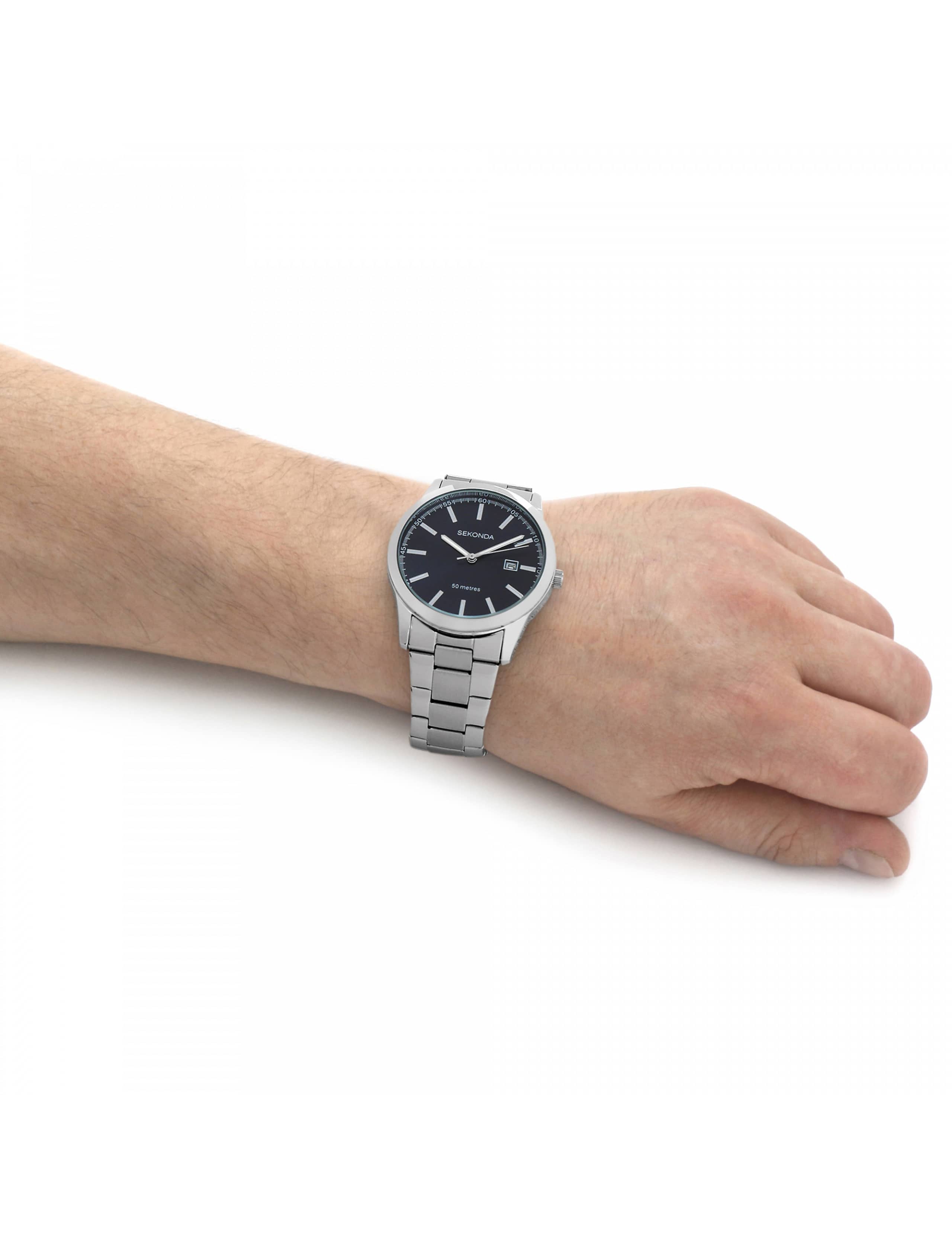 Sekonda Silver Stainless Steel Watch 2 of 6