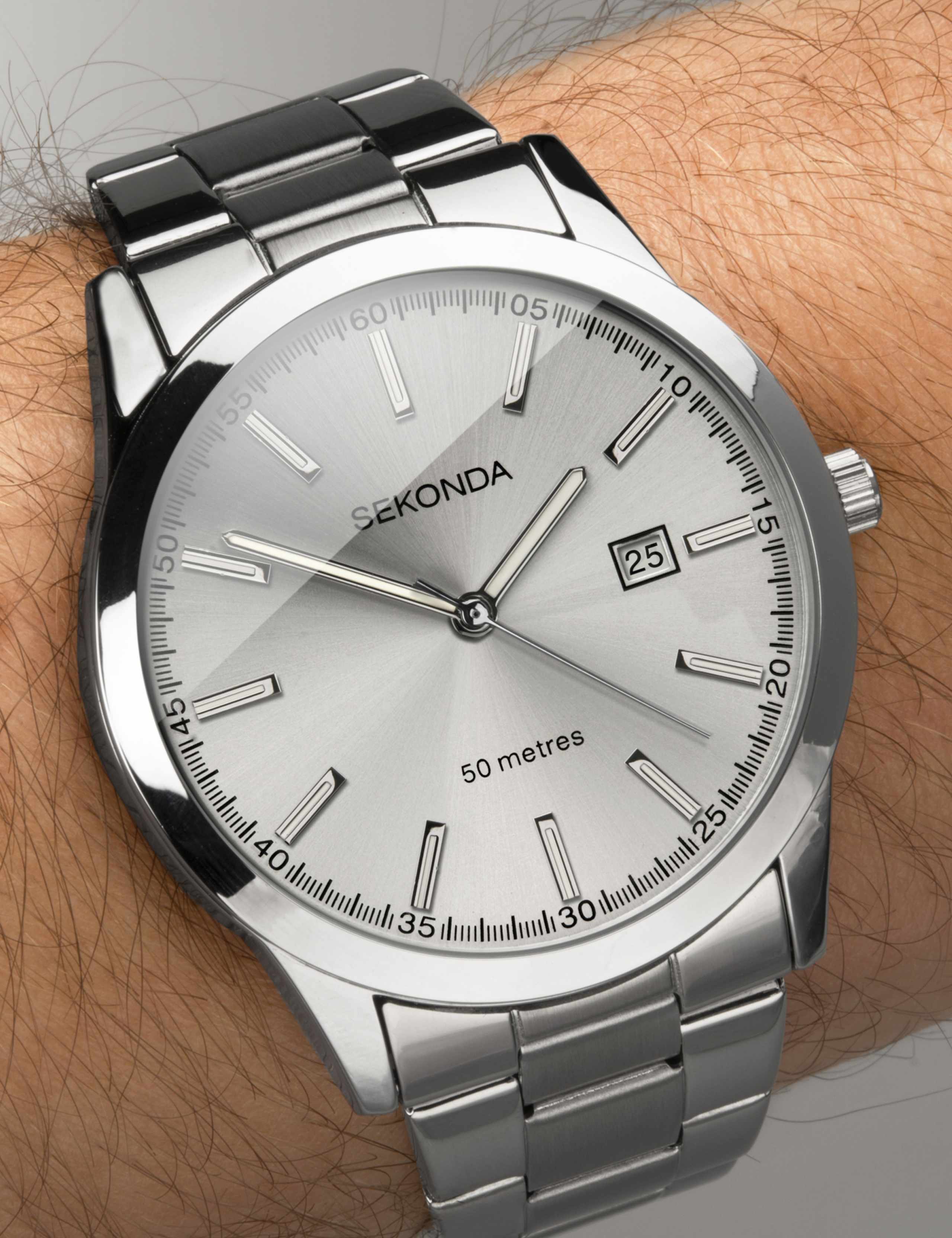 Sekonda Stainless Steel Watch 3 of 7