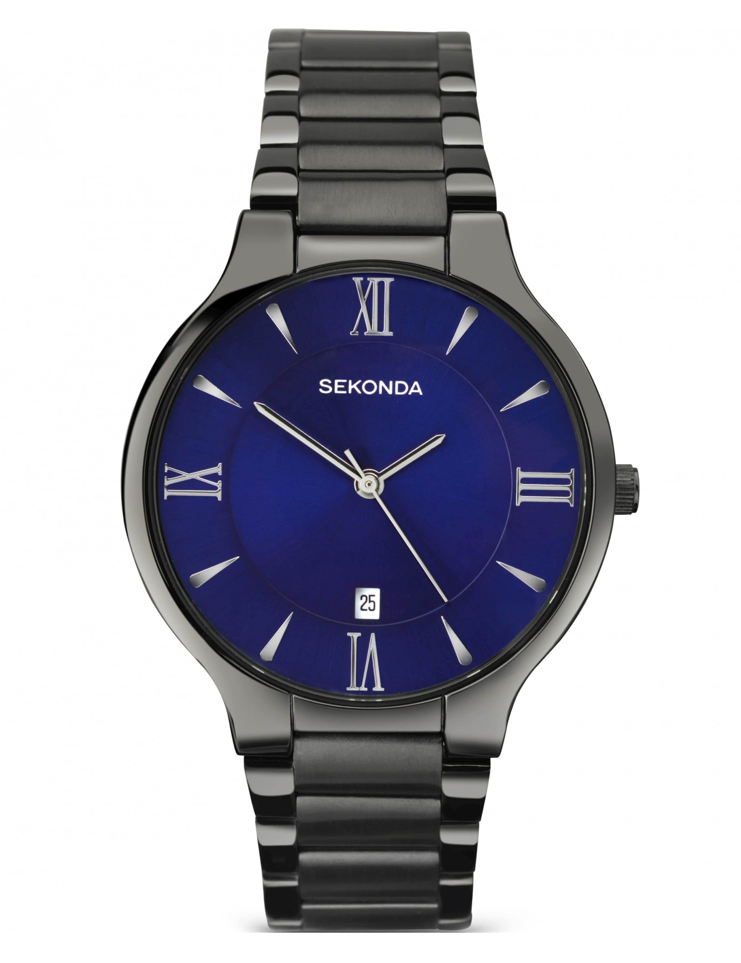 Sekonda Black Stainless Steel Watch 1 of 6
