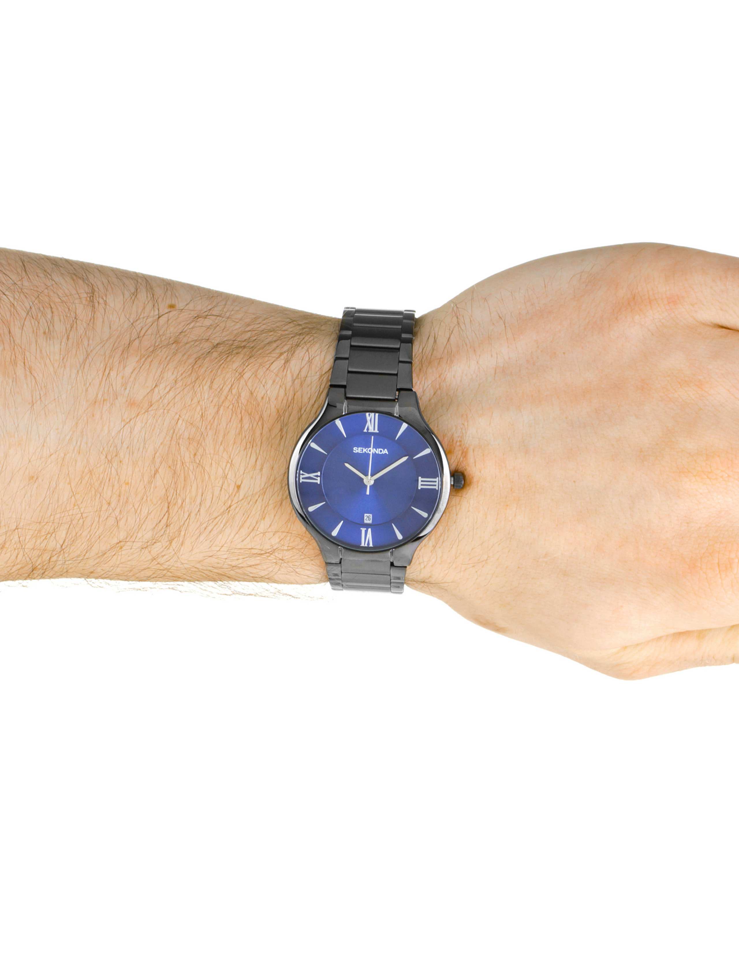 Sekonda Black Stainless Steel Watch 6 of 6