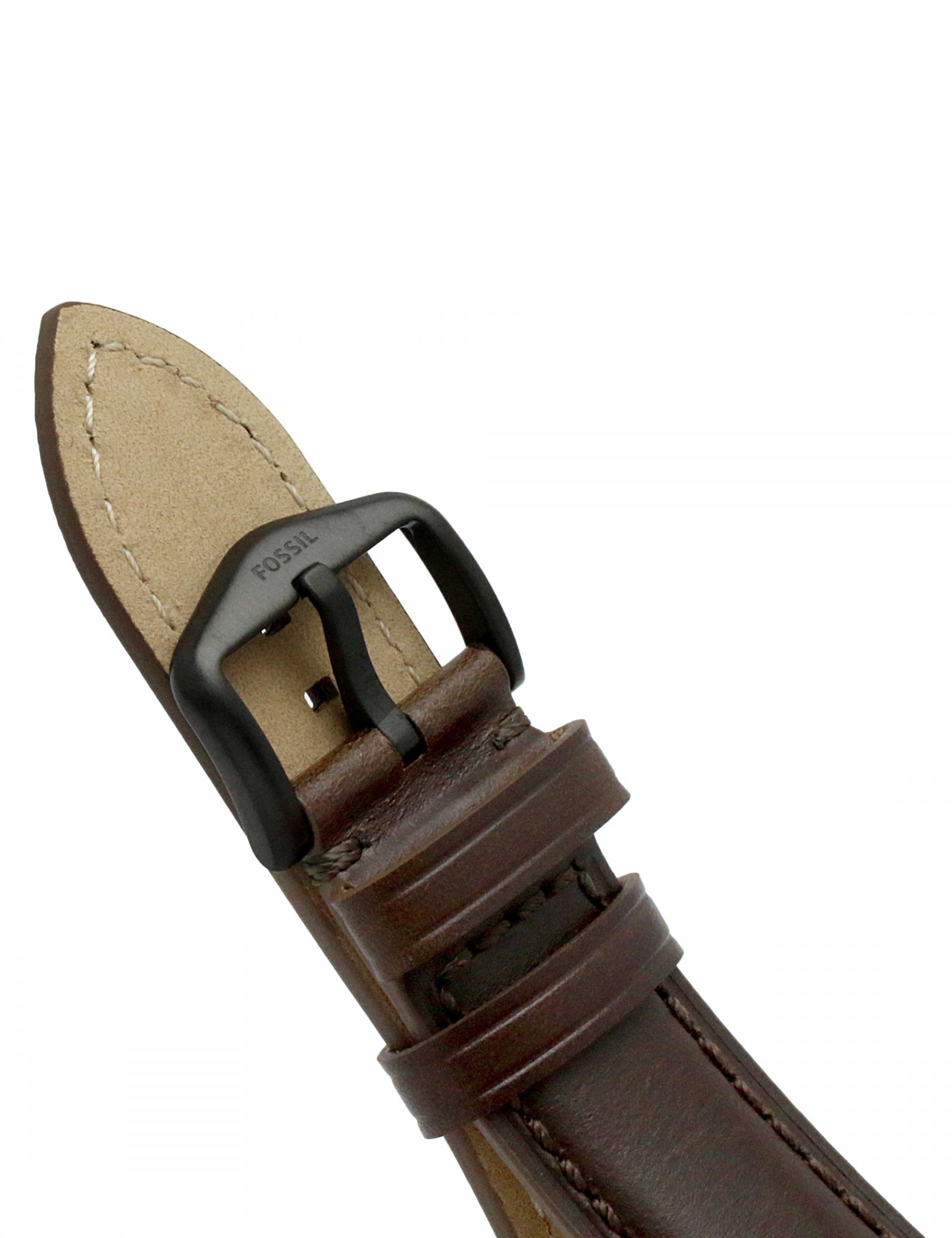 Fossil Townsman Brown Leather Automatic Watch 4 of 6