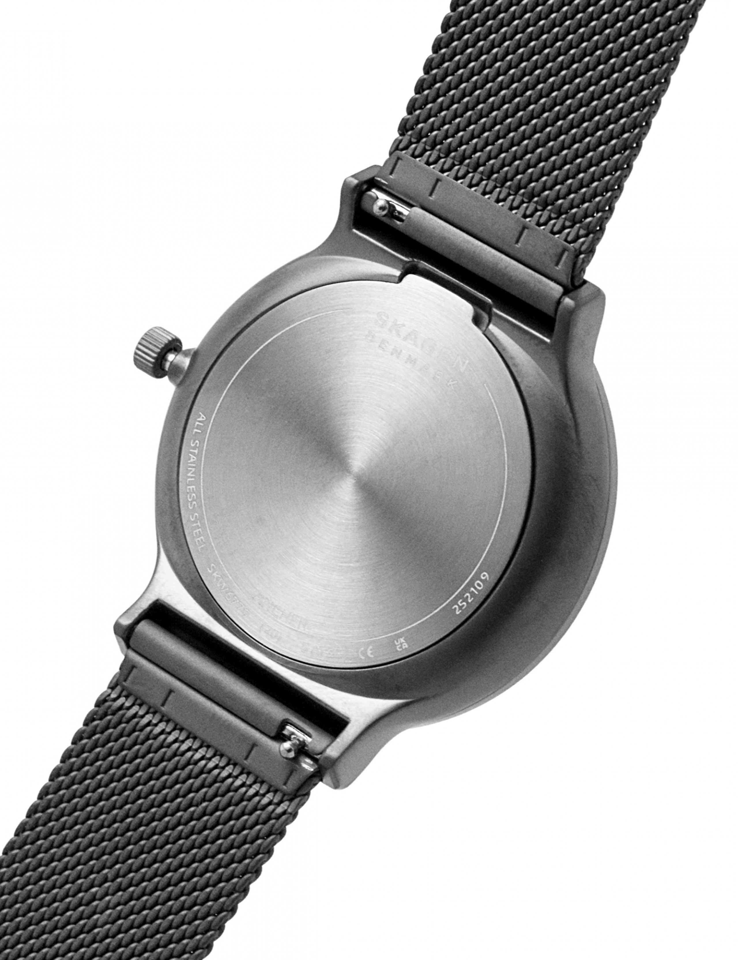 Skagen Anchor Grey Stainless Steel Bracelet Quartz Watch 6 of 7