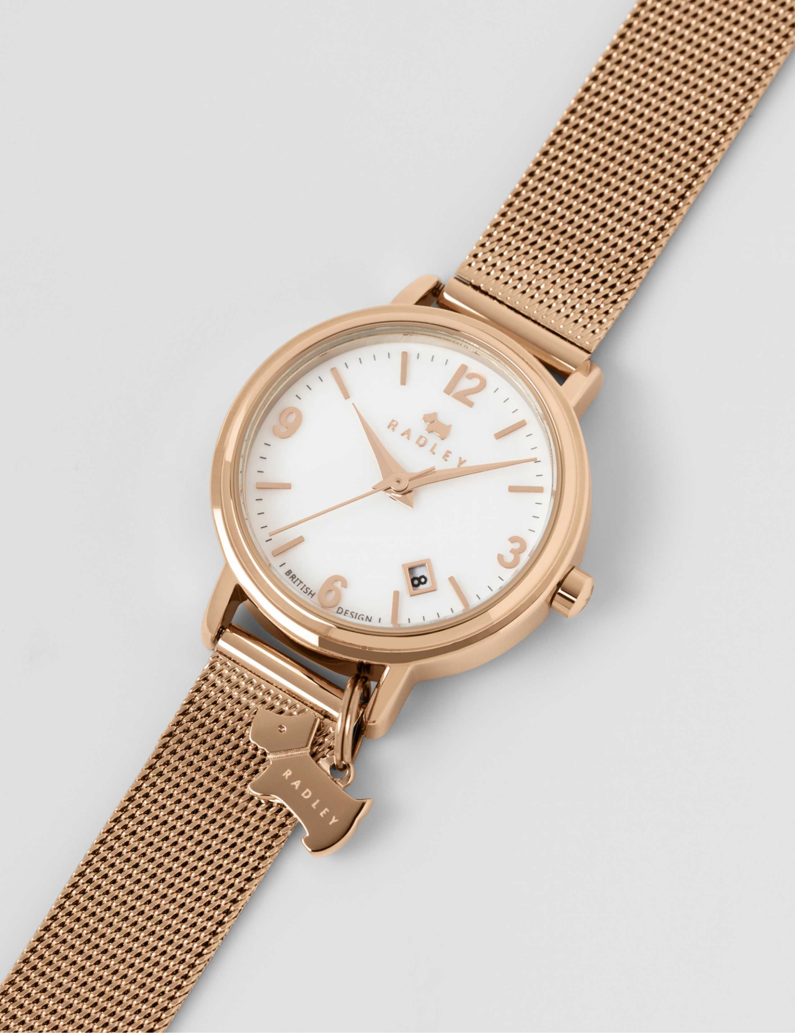 Radley Scottie Dog Gold Watch 3 of 6