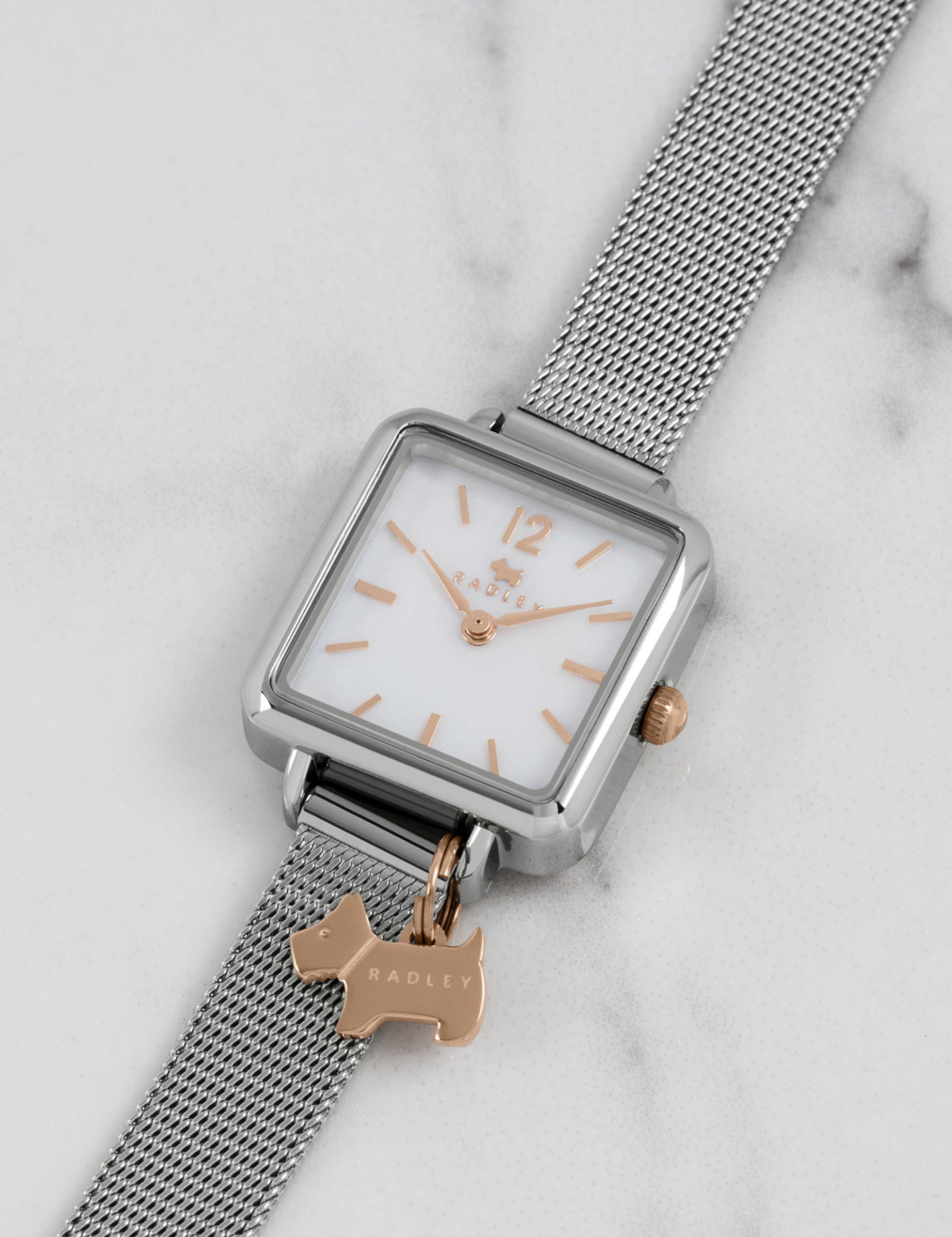 Radley Scottie Dog Stainless Steel Watch 3 of 7