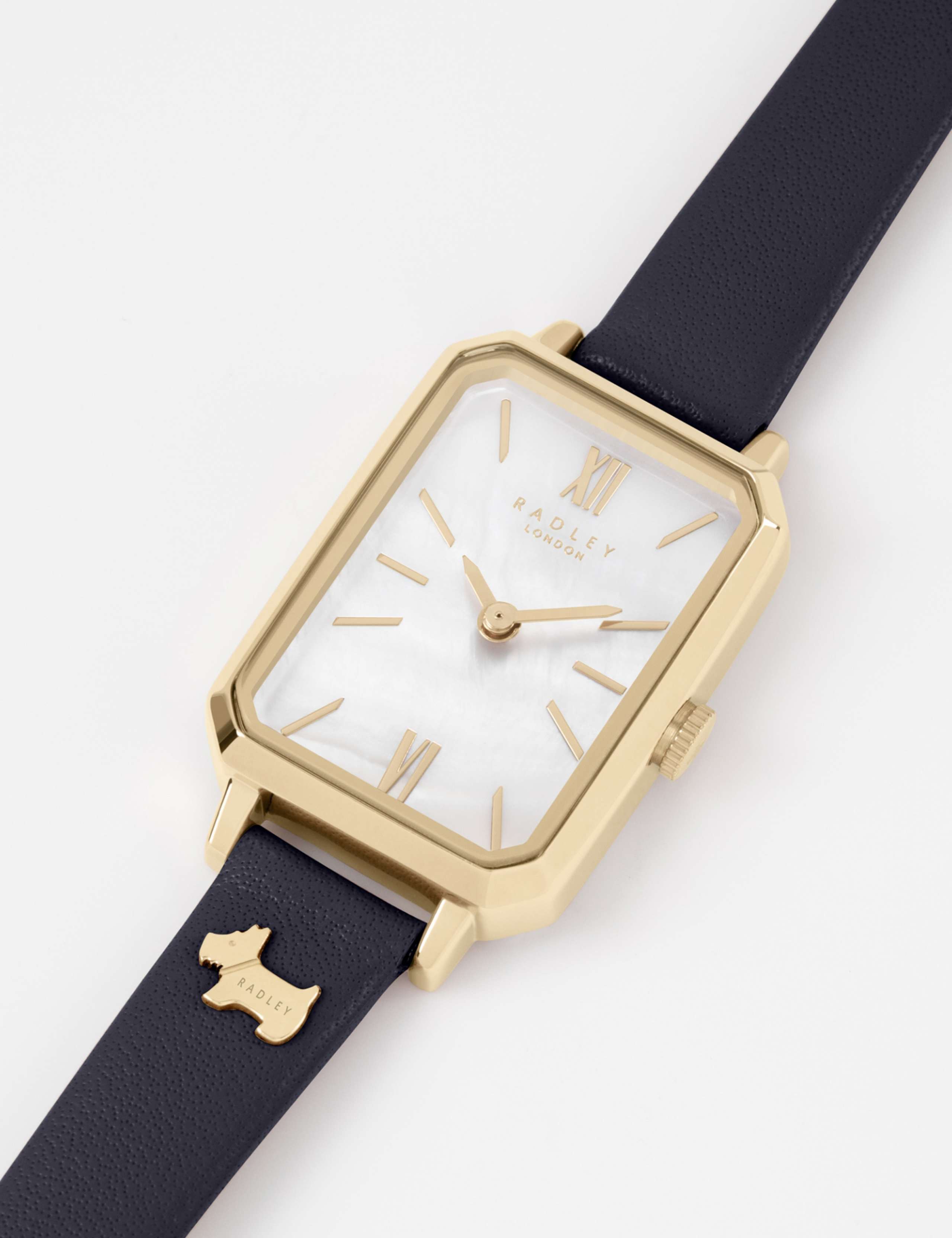 Radley Scottie Dog Black Leather Watch 4 of 7