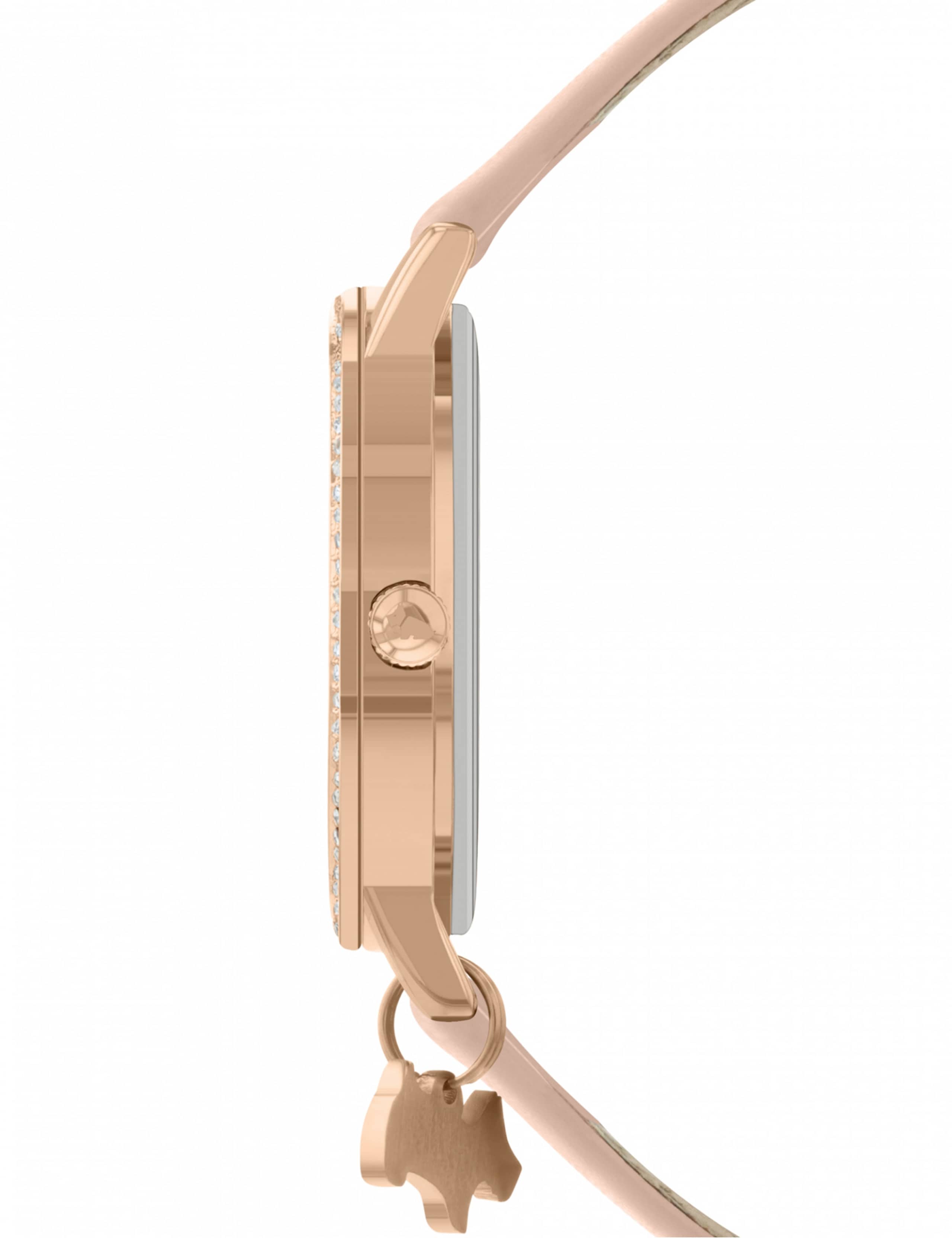 Radley Scottie Dog Charm Pink Leather Watch 2 of 8