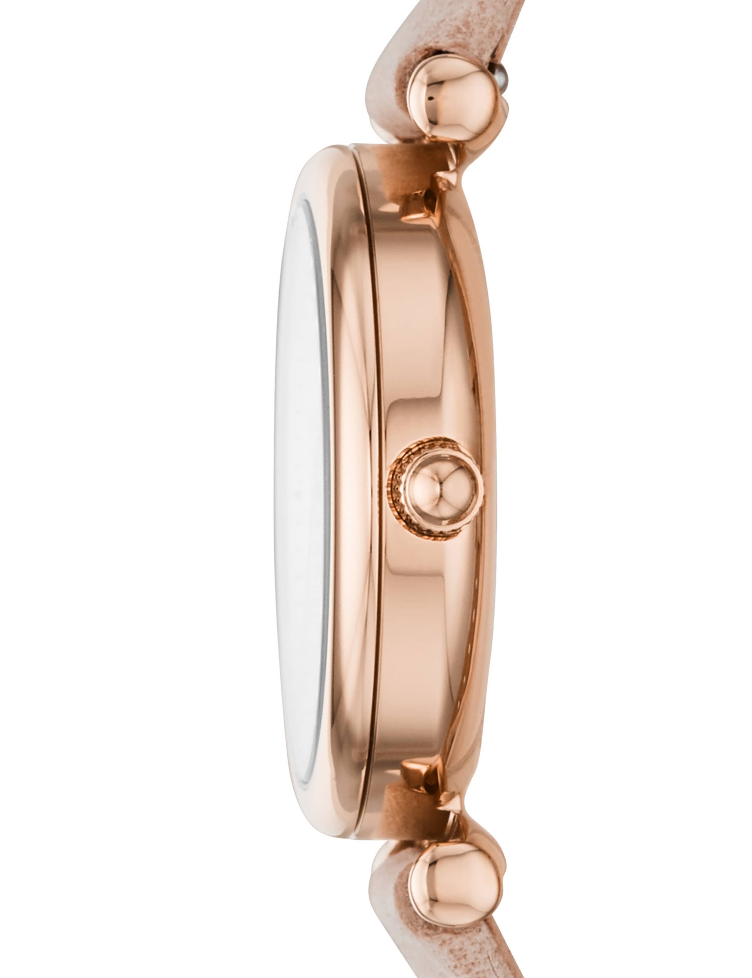 Fossil Carlie Nude Leather Watch 3 of 6