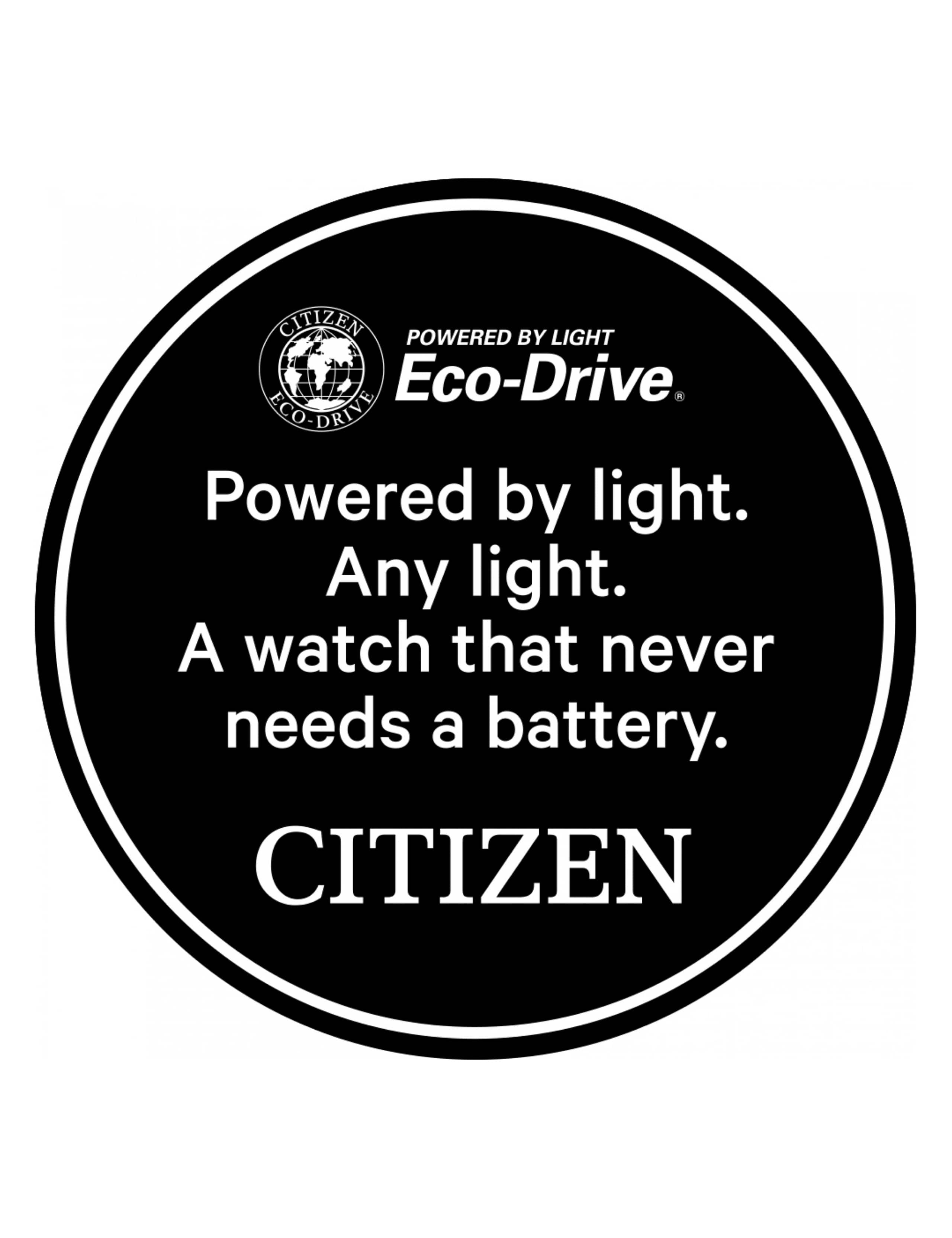 Citizen Black Leather Watch 7 of 8