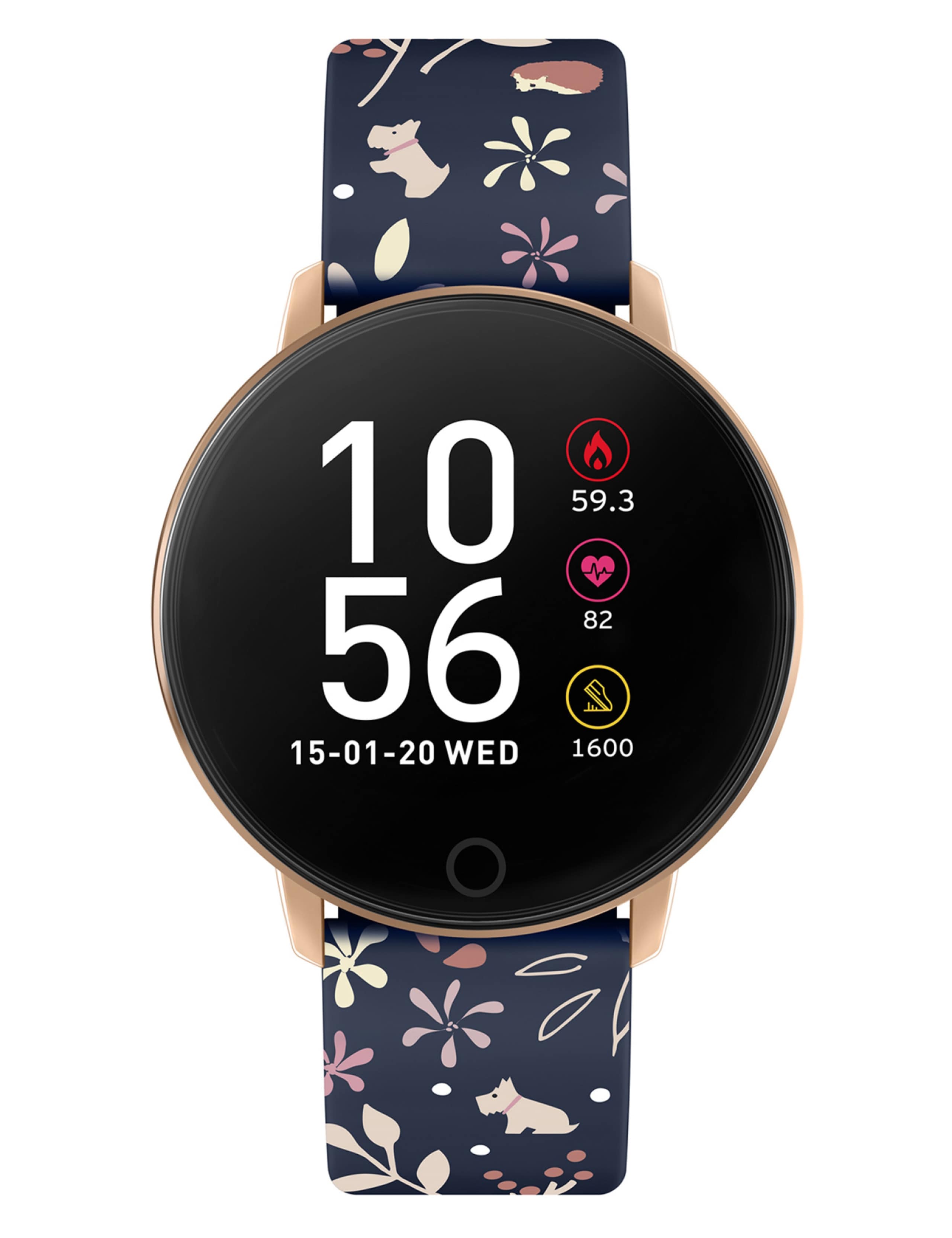 Radley Patterned Rubber Smart Watch 1 of 6