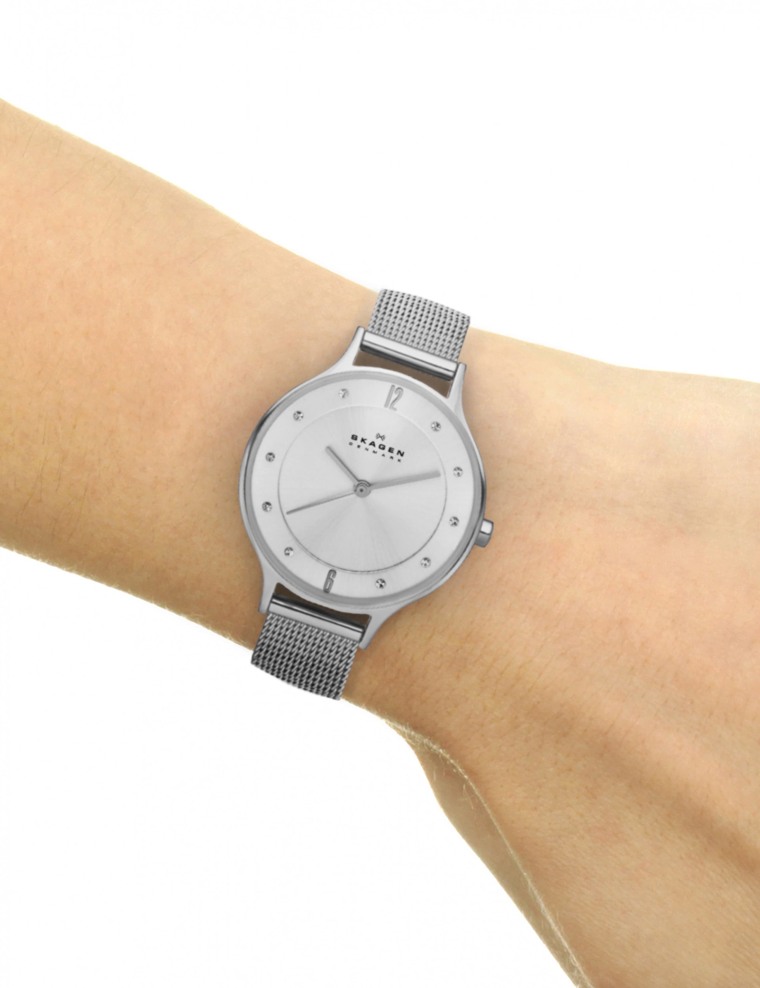 Skagen Anita Silver Stainless Steel Watch 2 of 4