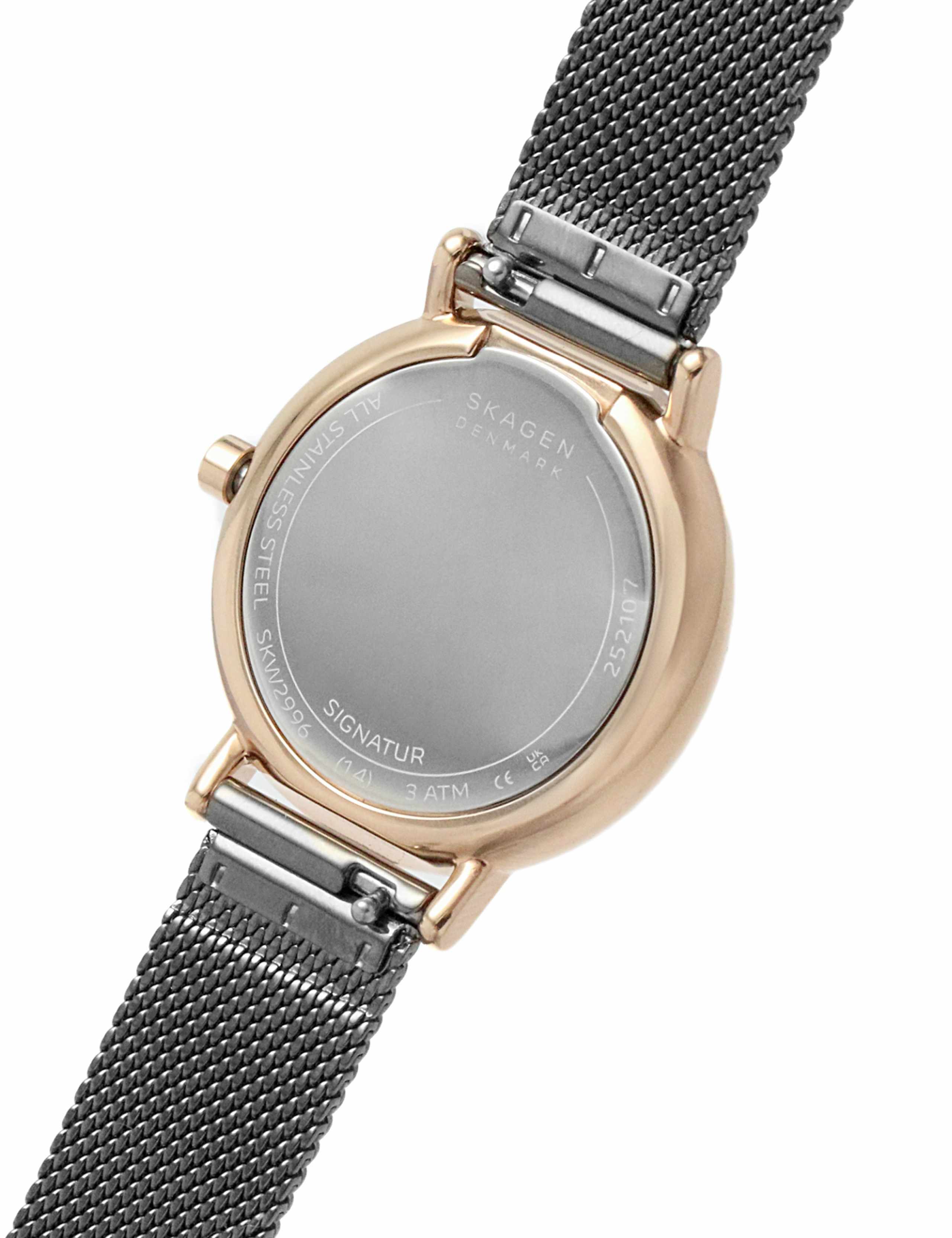 Skagen Signatur Silver Stainless Steel Watch 5 of 8