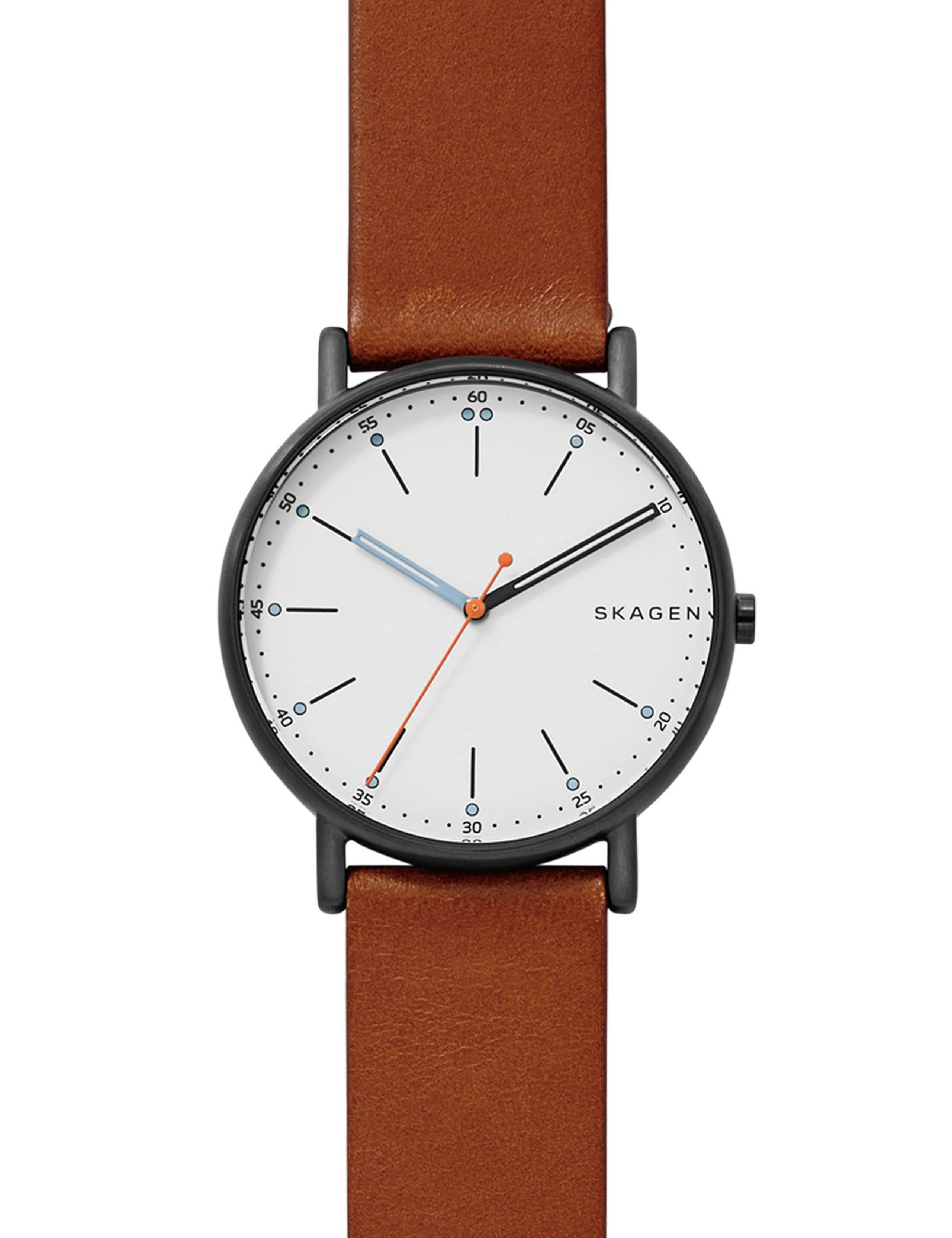 Skagen Signatur Classic Brown Leather Watch 1 of 3