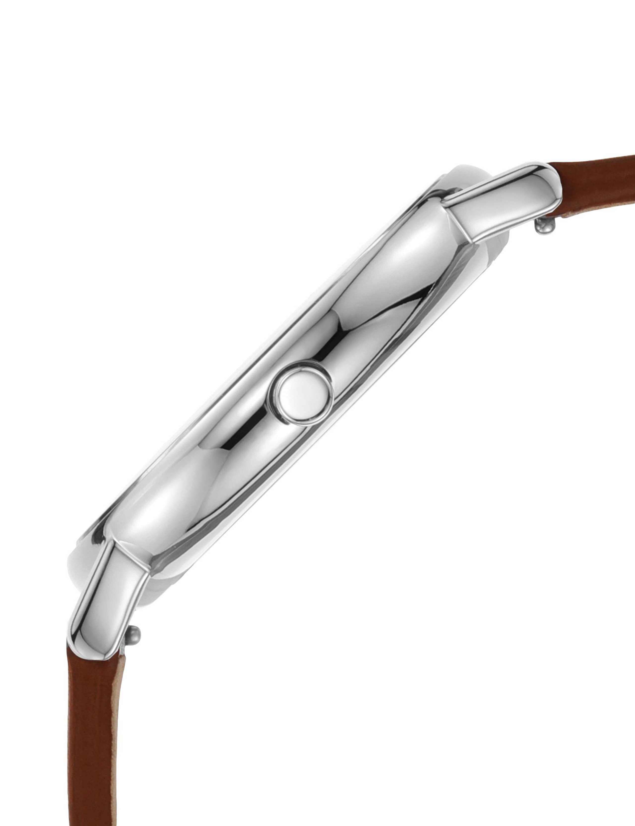 Skagen Signatur Brown Leather Watch 4 of 6
