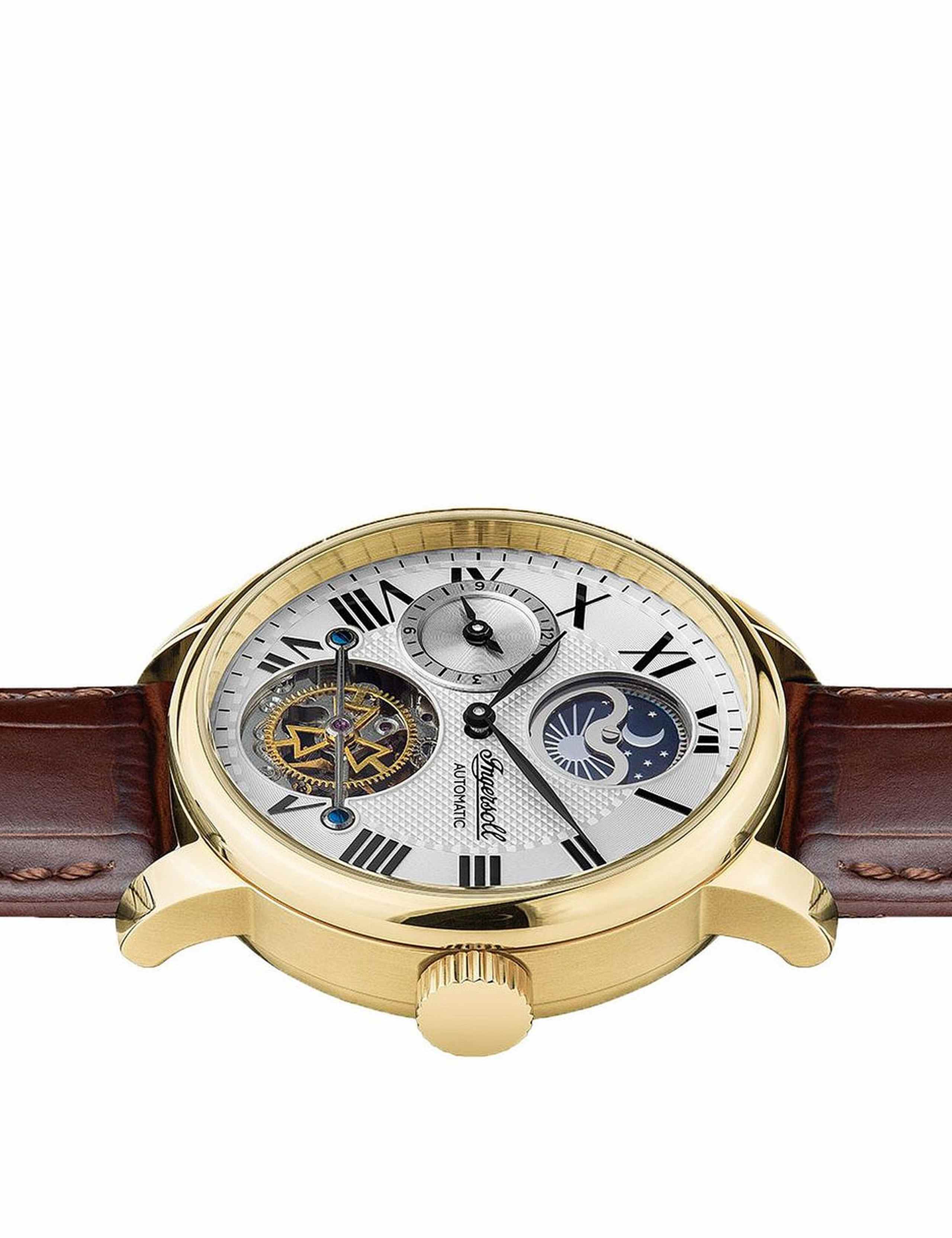 Ingersoll Riff Brown Leather Automatic Watch 3 of 4