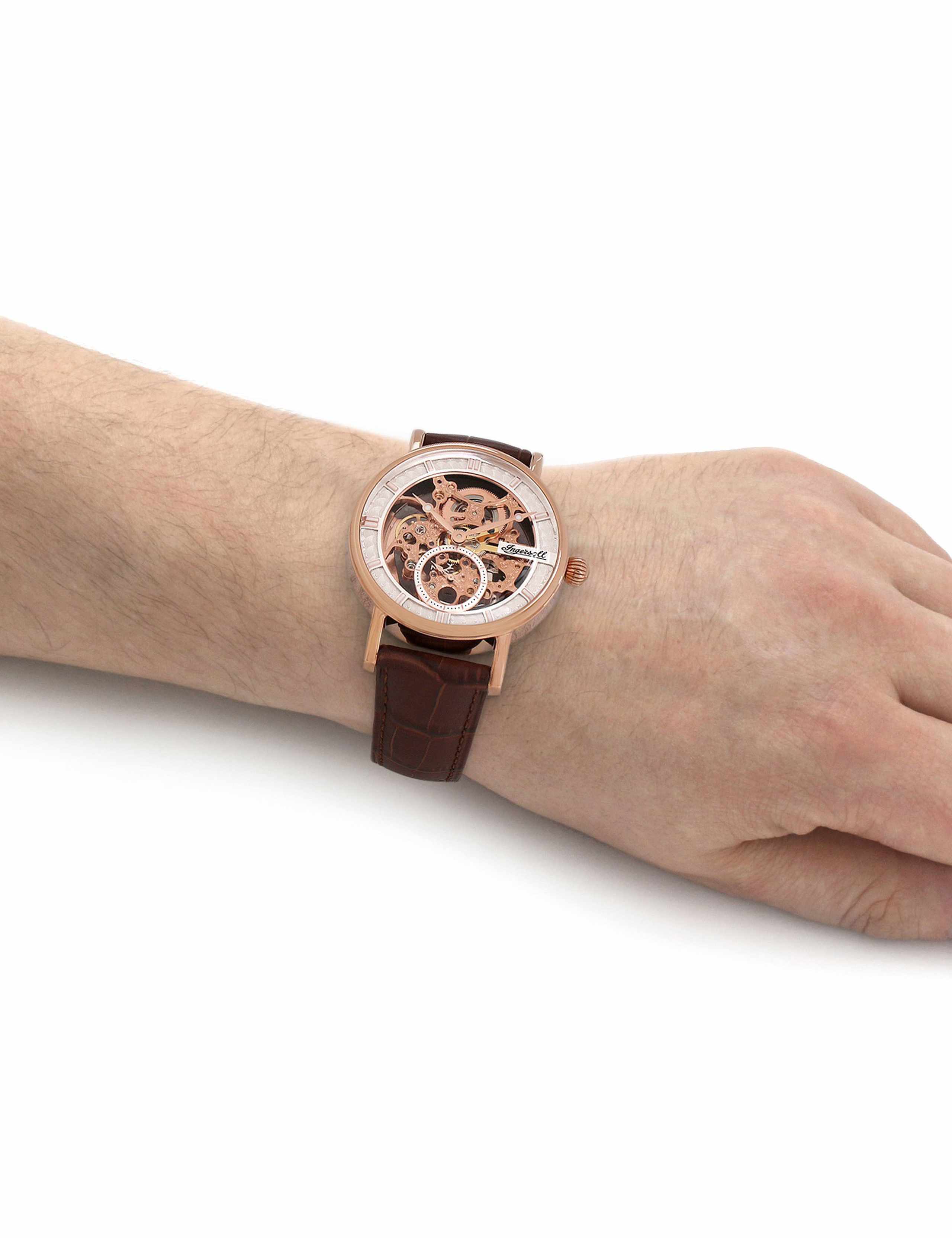 Ingersoll Herald Brown Leather Automatic Watch 2 of 4