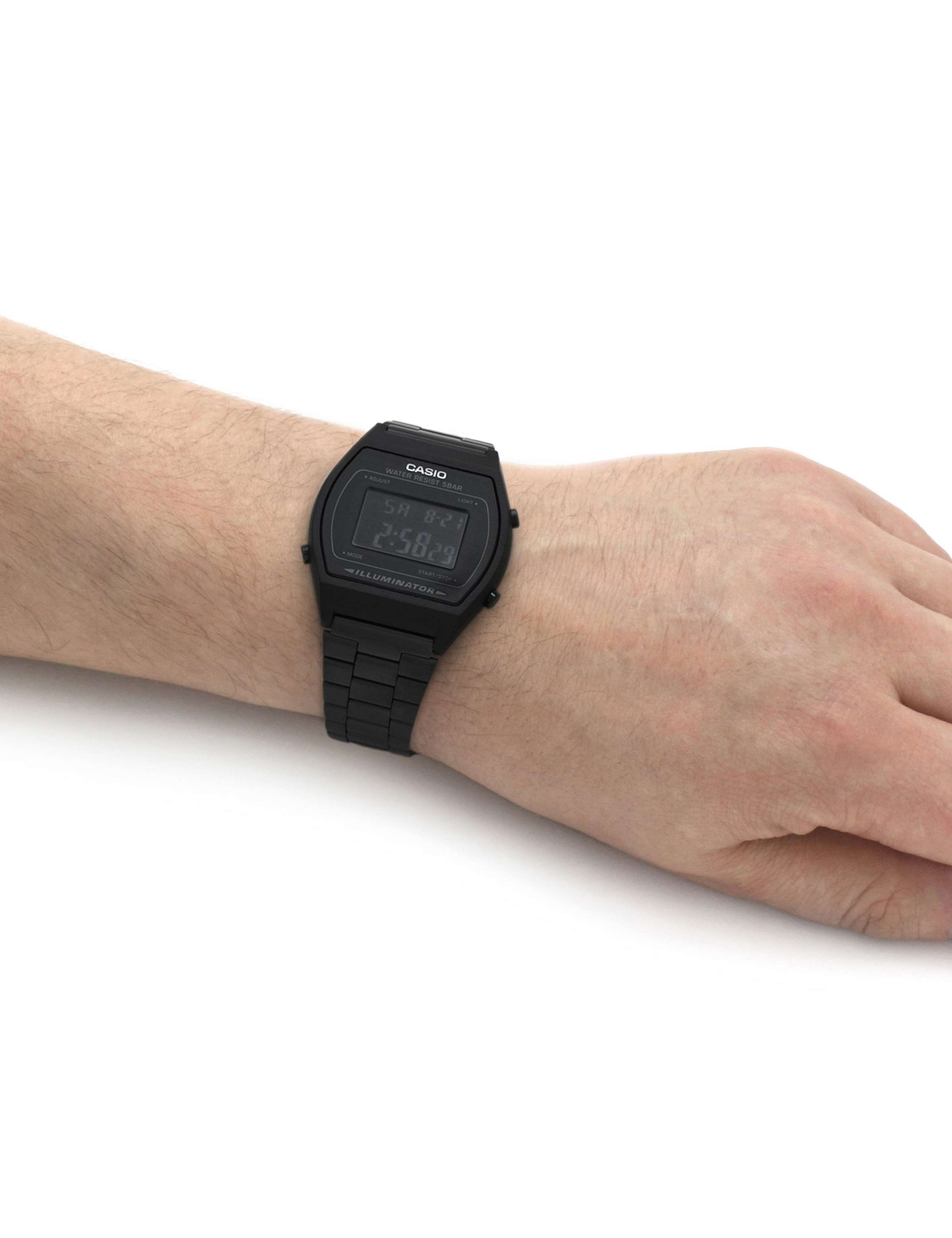 Casio Classic Black Stainless Steel Watch 2 of 4