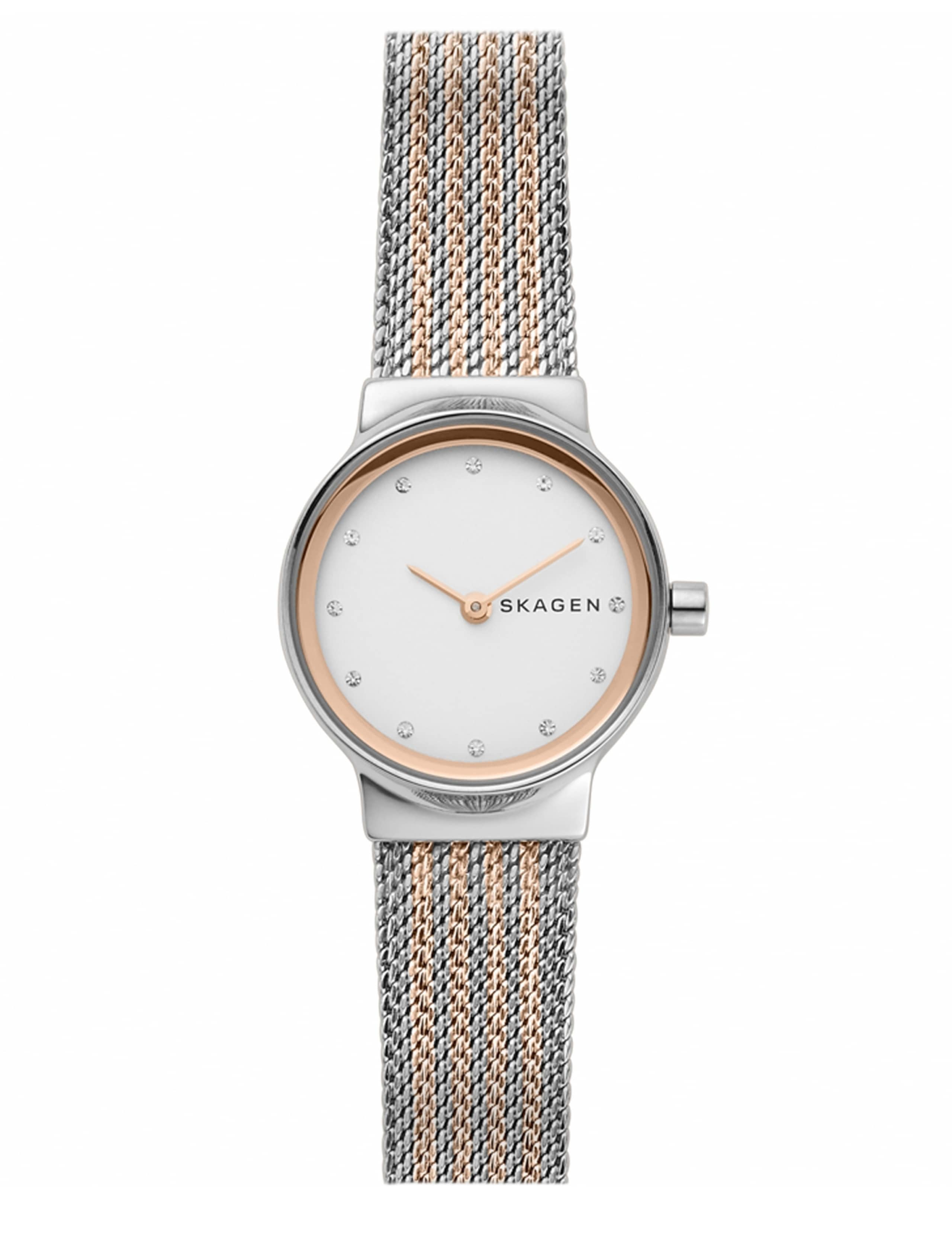 Skagen Freja Two Tone Mesh Stainless Steel Watch 1 of 7